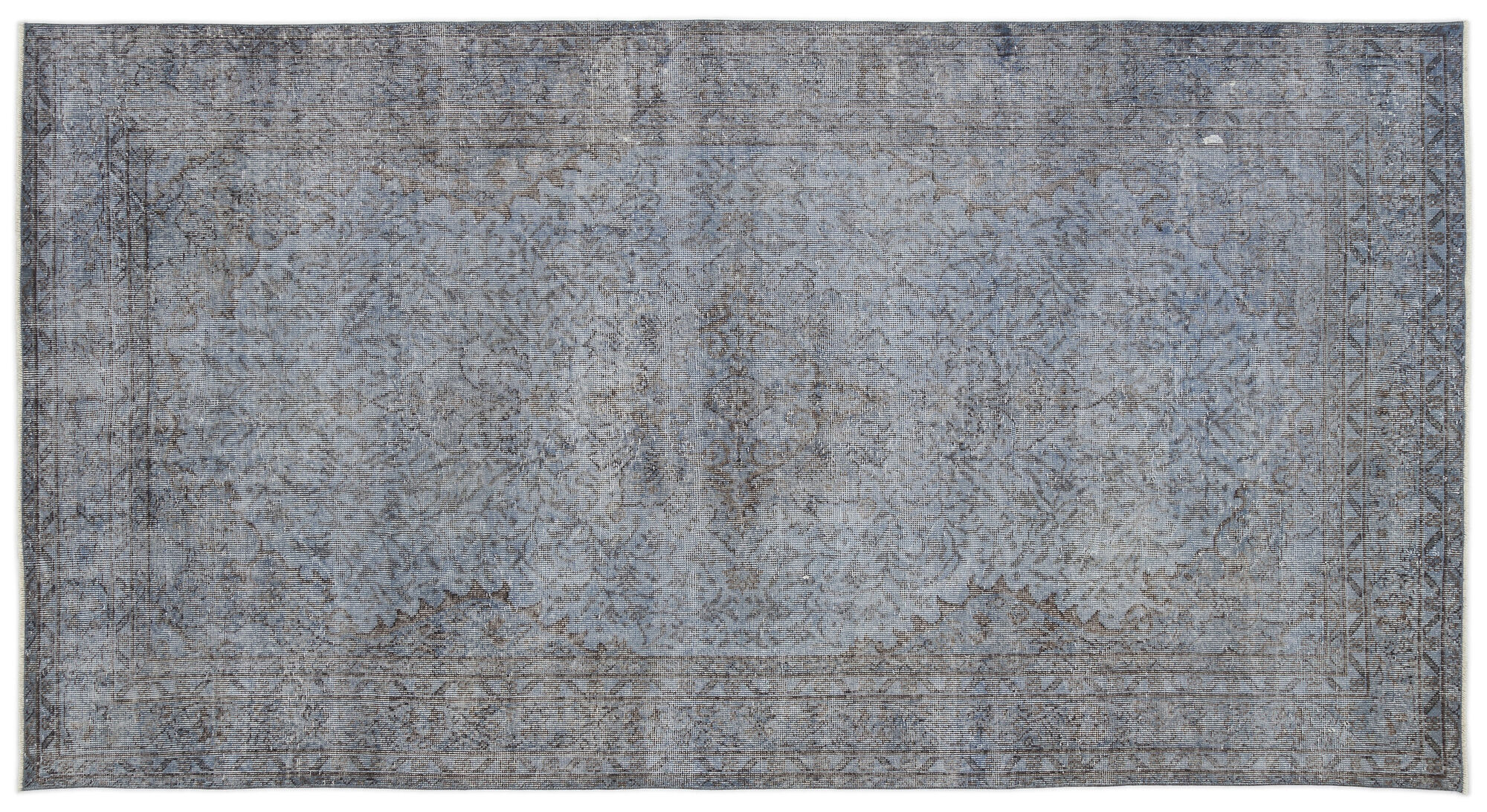 Apex Vintage Halı Mavi 13706 164x 312cm