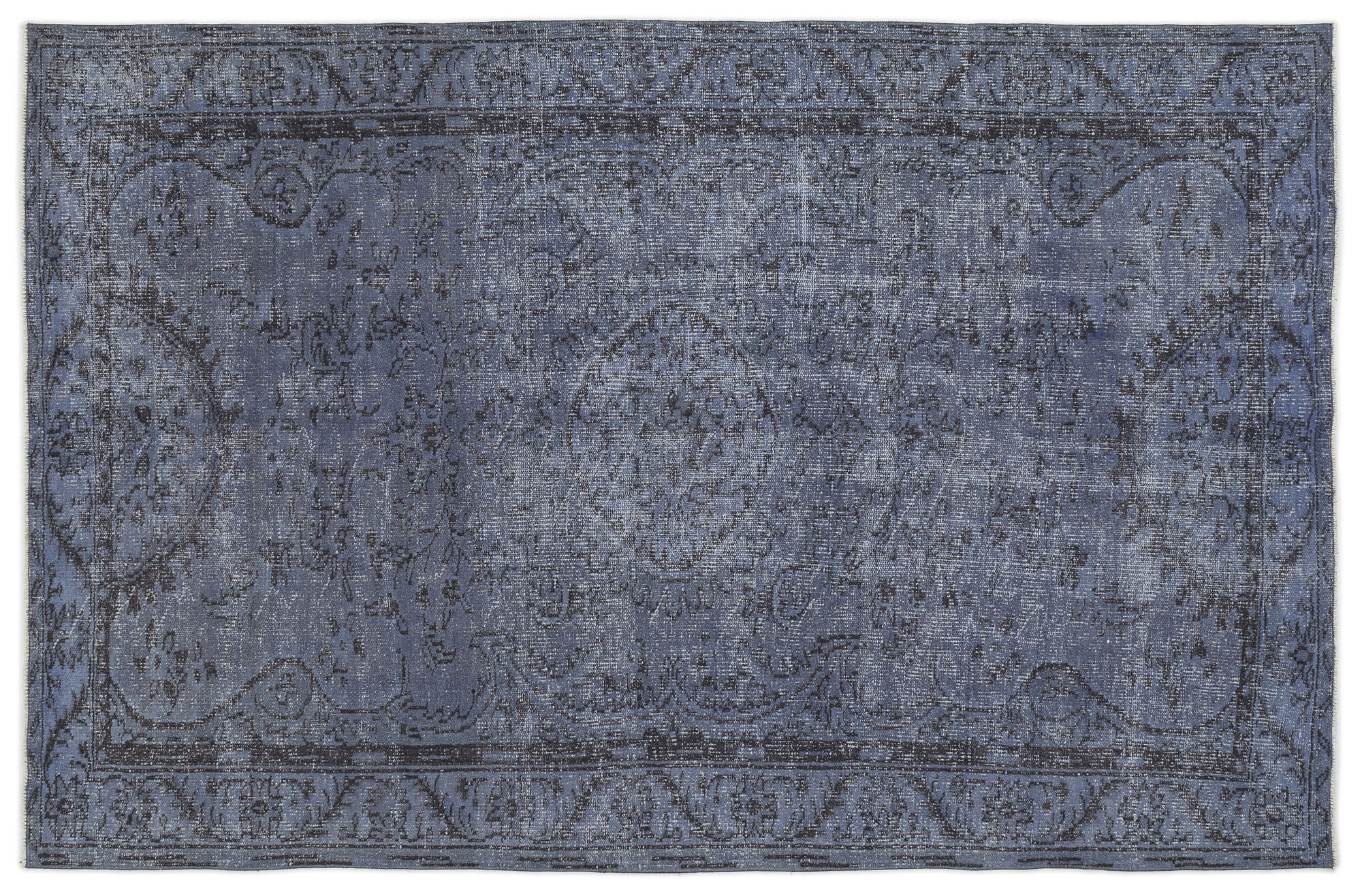 Apex Vintage Halı Mavi 13831 163x 253cm