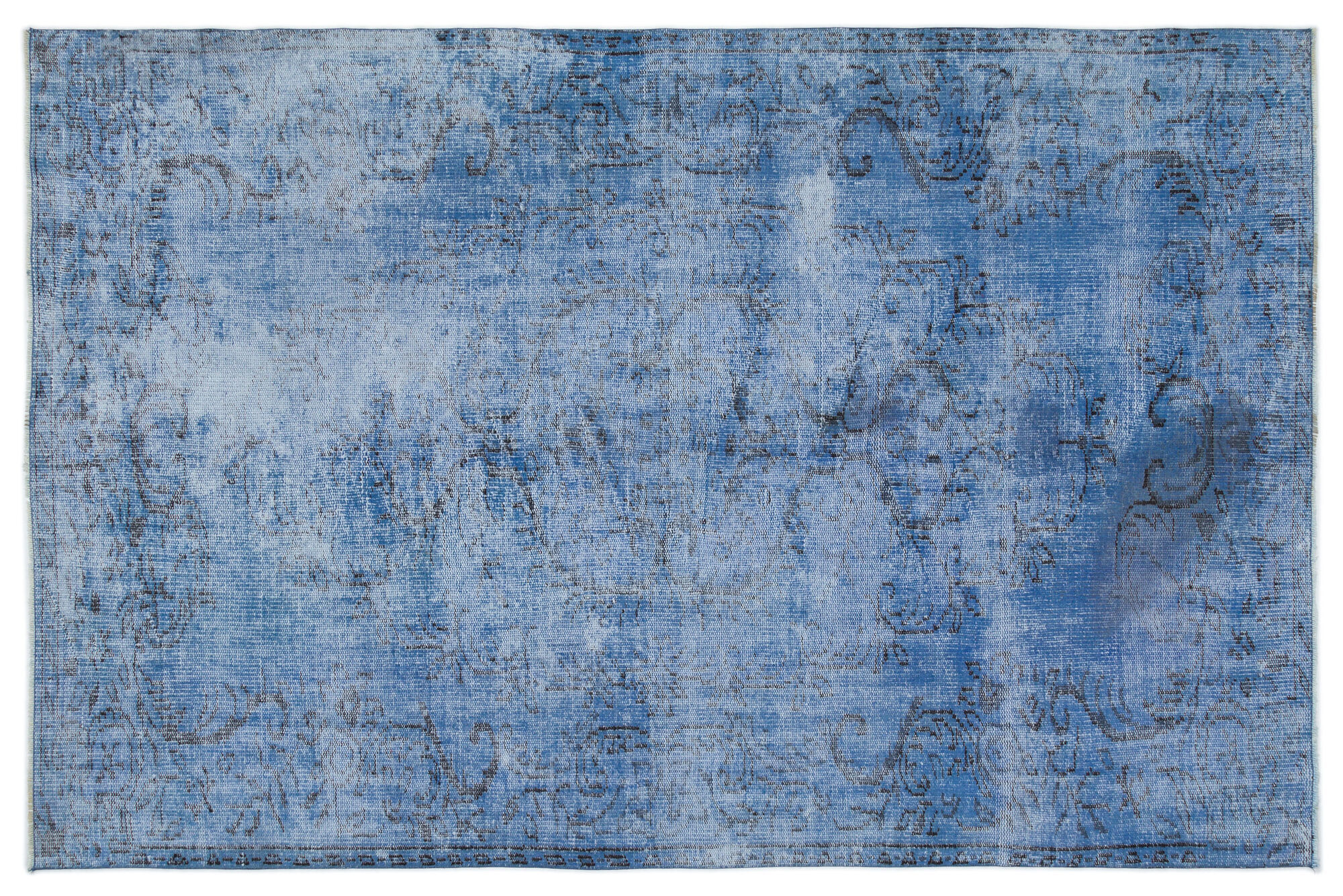 Apex Vintage Halı Mavi 18815 164x 256cm