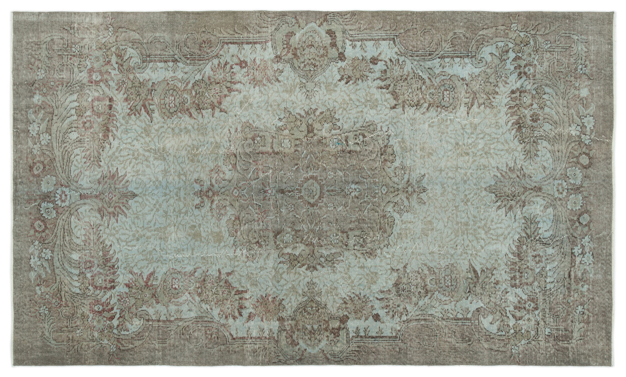 Apex Vintage Halı Mavi 19096 170x 277cm