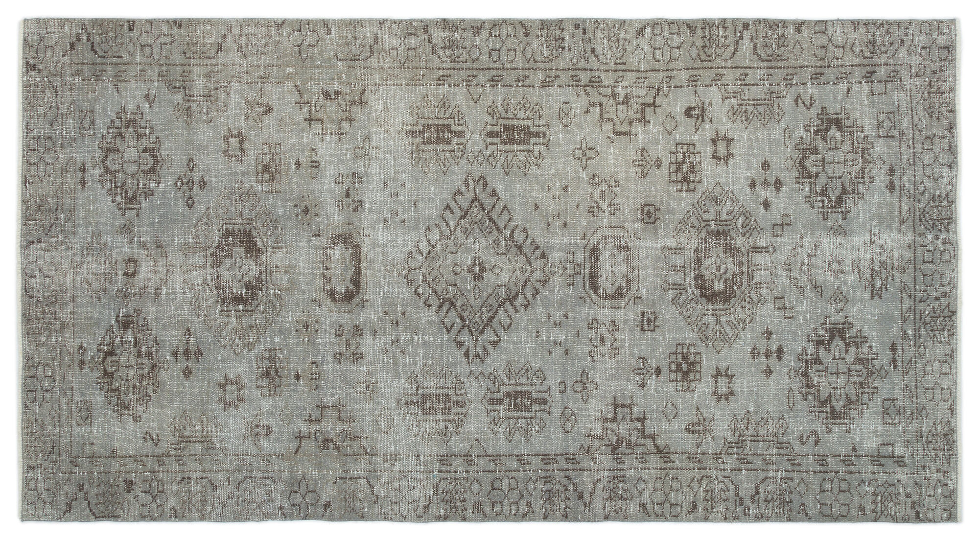 Apex Vintage Halı Mavi 19359 140x 266cm