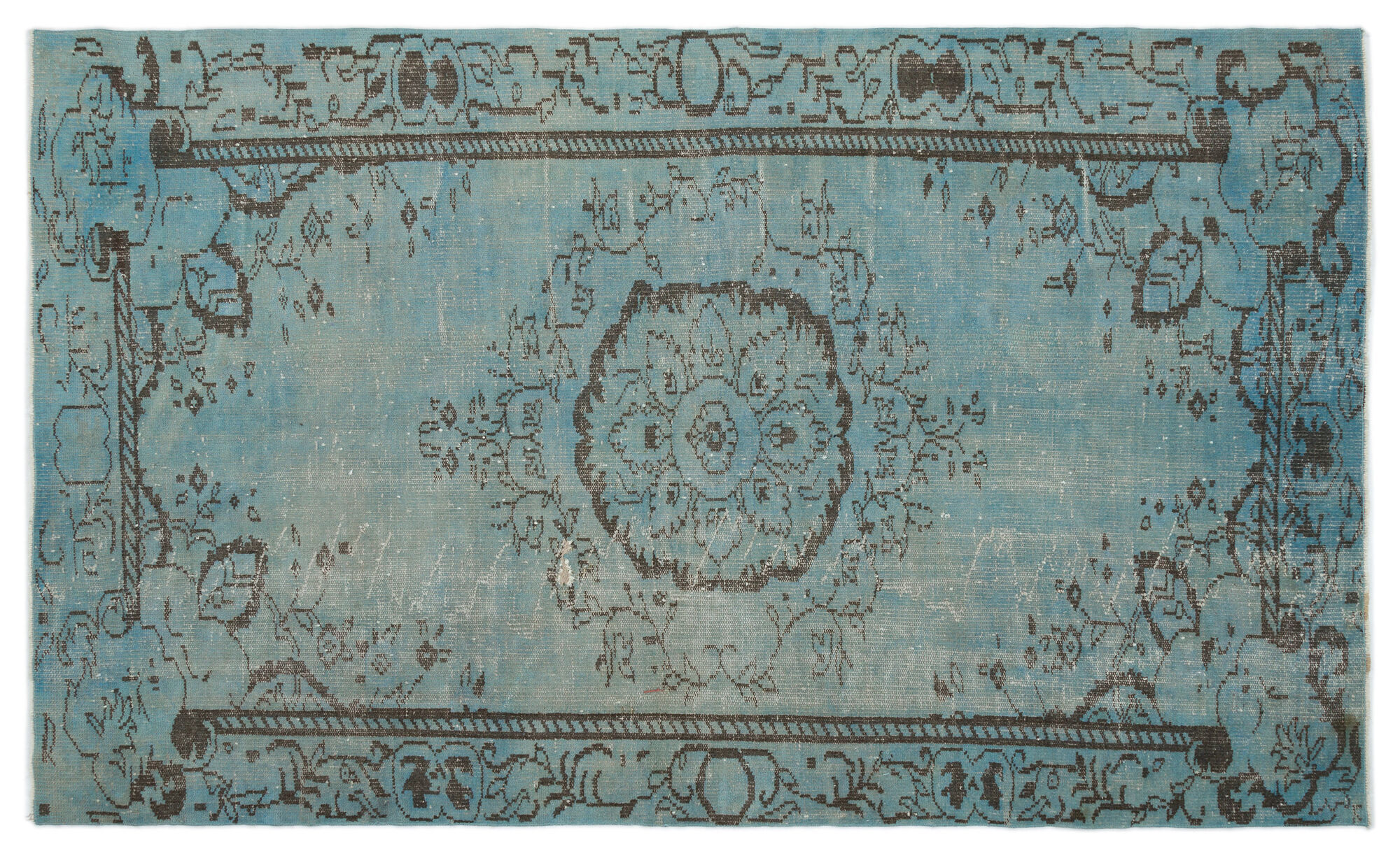 Apex Vintage Halı Mavi 19497 174x 283cm