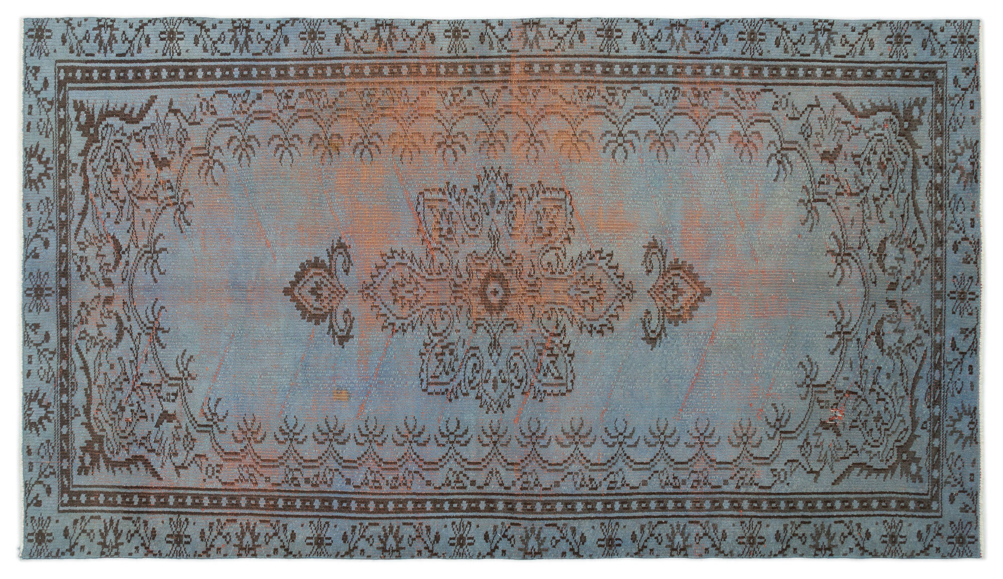 Apex Vintage Halı Mavi 19537 146x 254cm