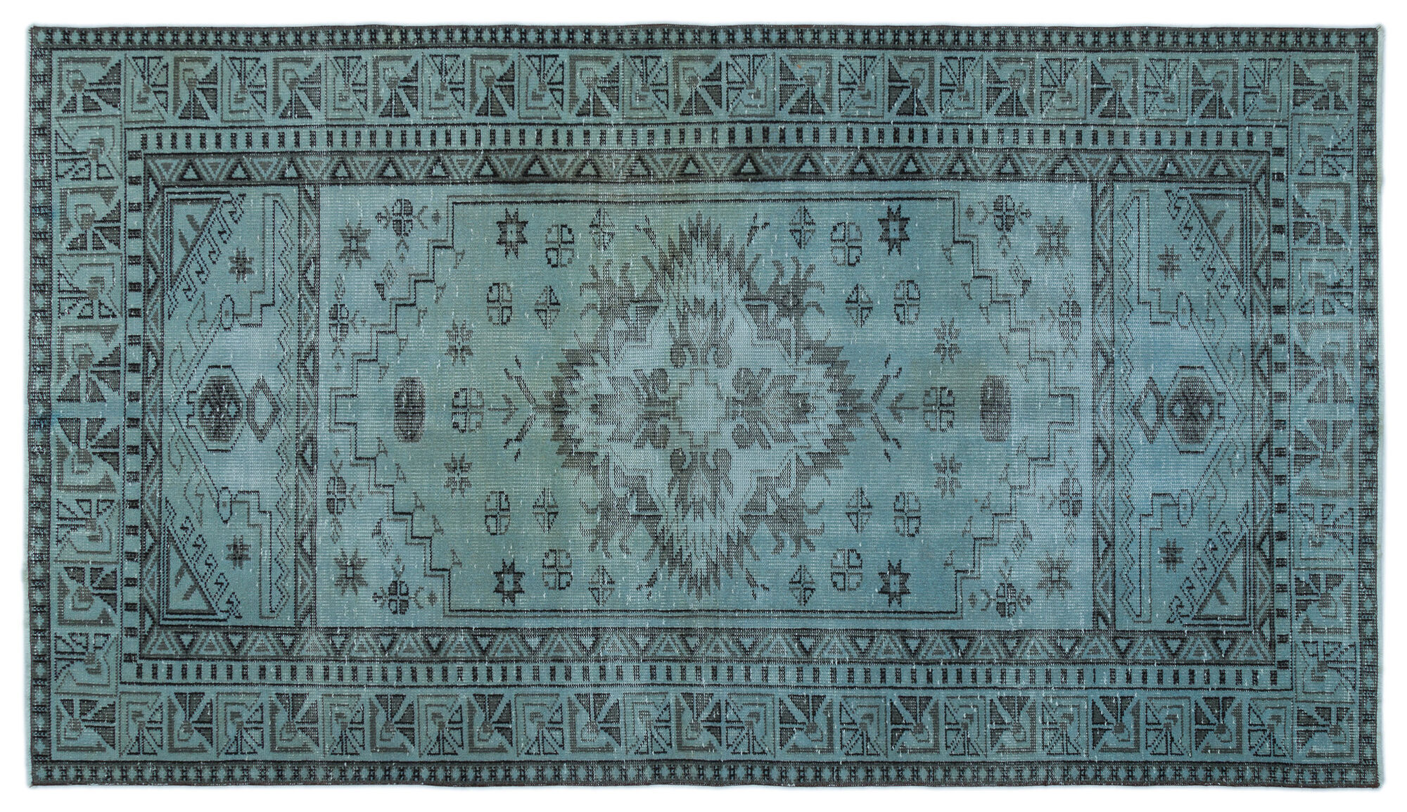 Apex Vintage Halı Mavi 22918 157x 278cm