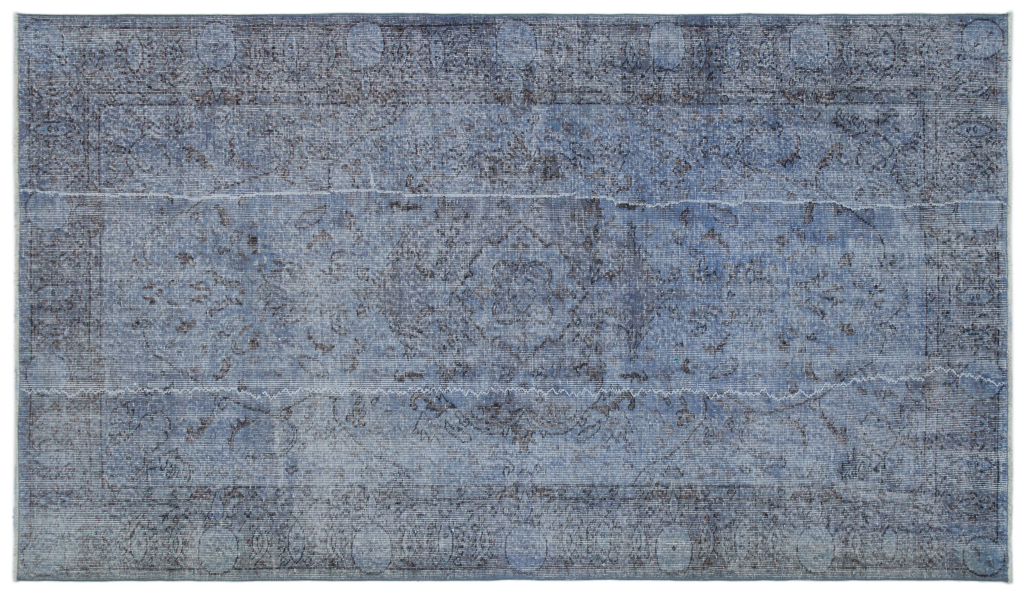 Apex Vintage Halı Mavi 23076 158x 277cm