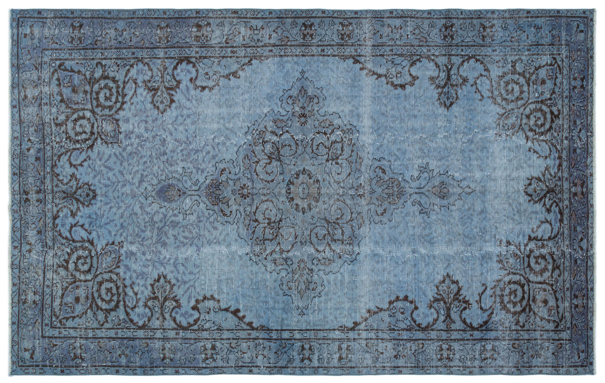 Apex Vintage Halı Mavi 23101 165x 263cm