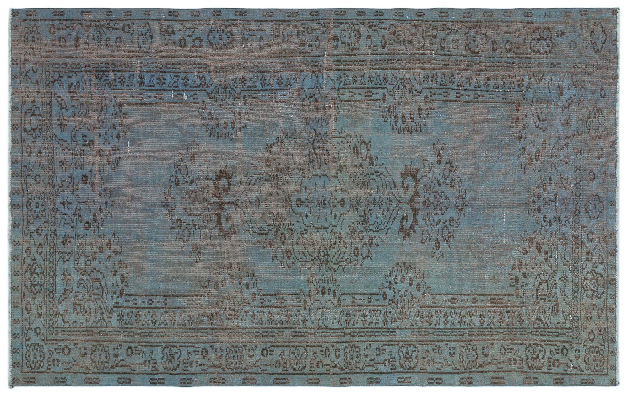 Apex Vintage Halı Mavi 23142 153x 246cm