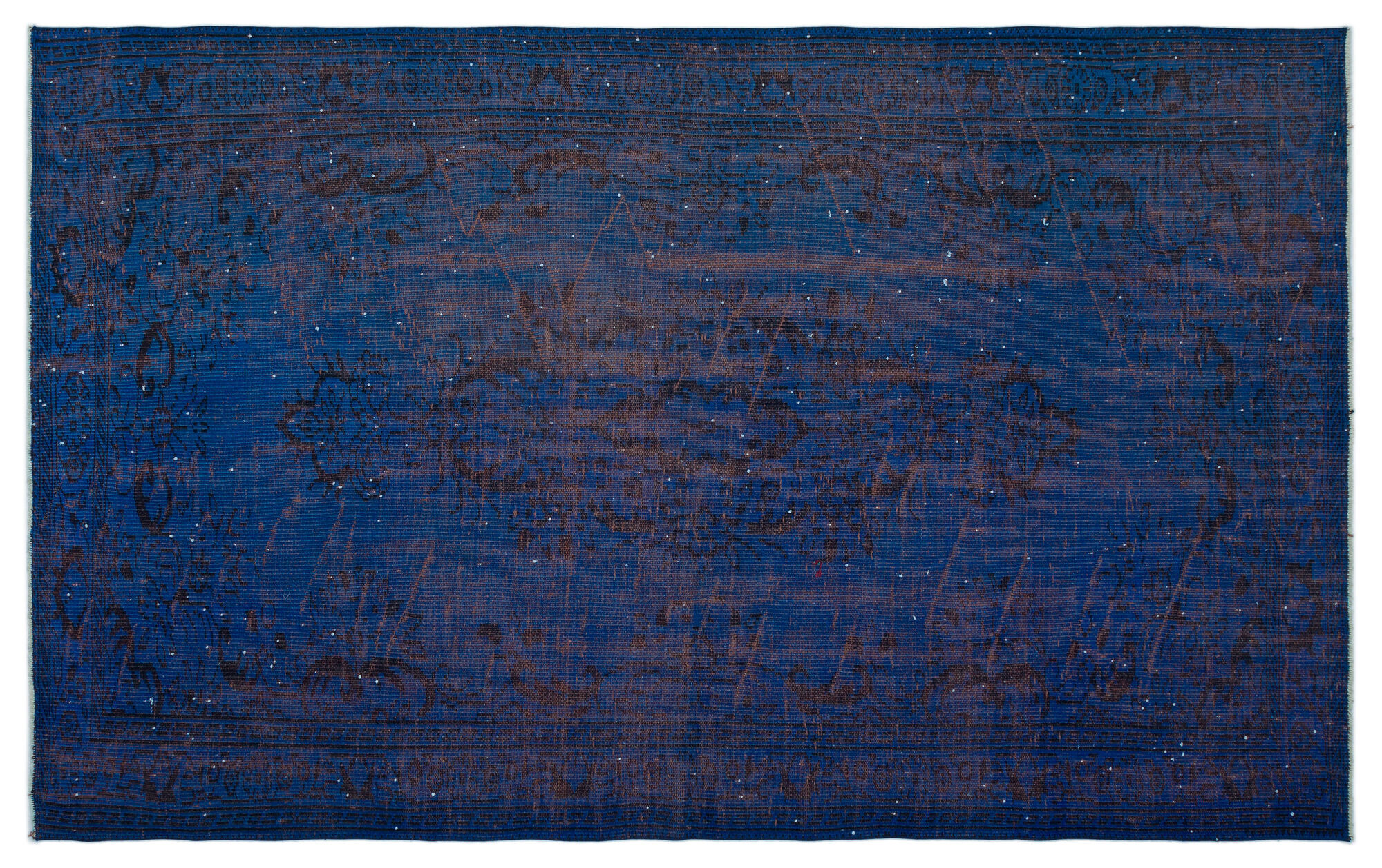 Apex Vintage Halı Mavi 23386 166x 272cm