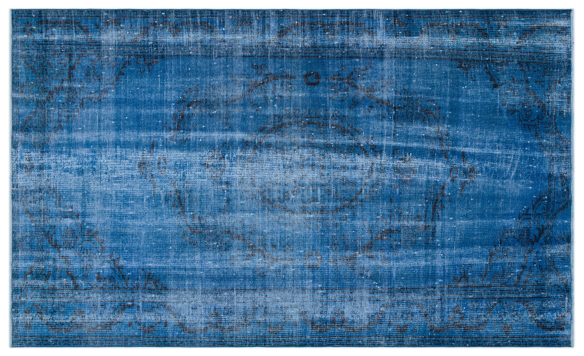 Apex Vintage Halı Mavi 23678 165x 268cm