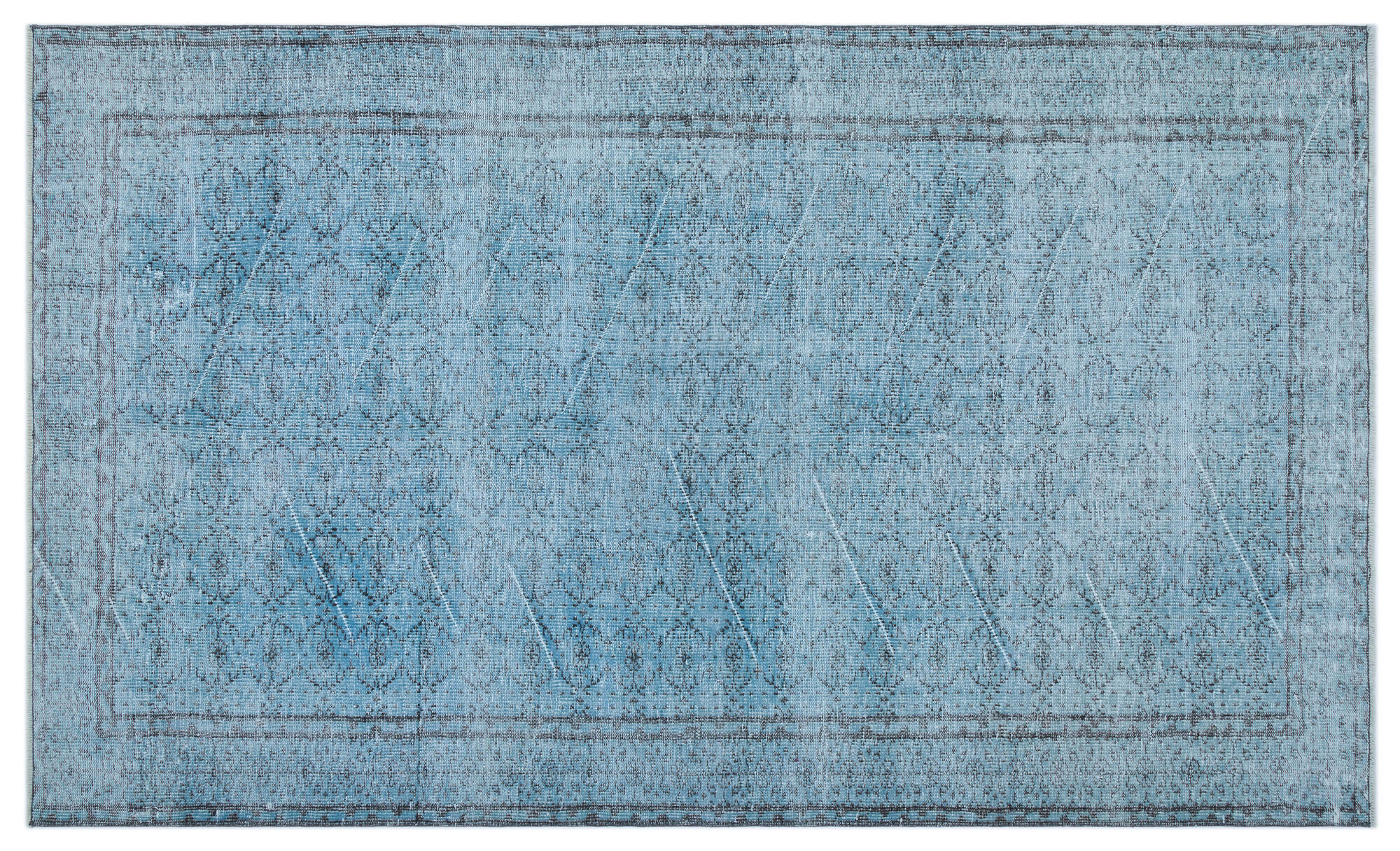 Apex Vintage Halı Mavi 23861 166x 277cm