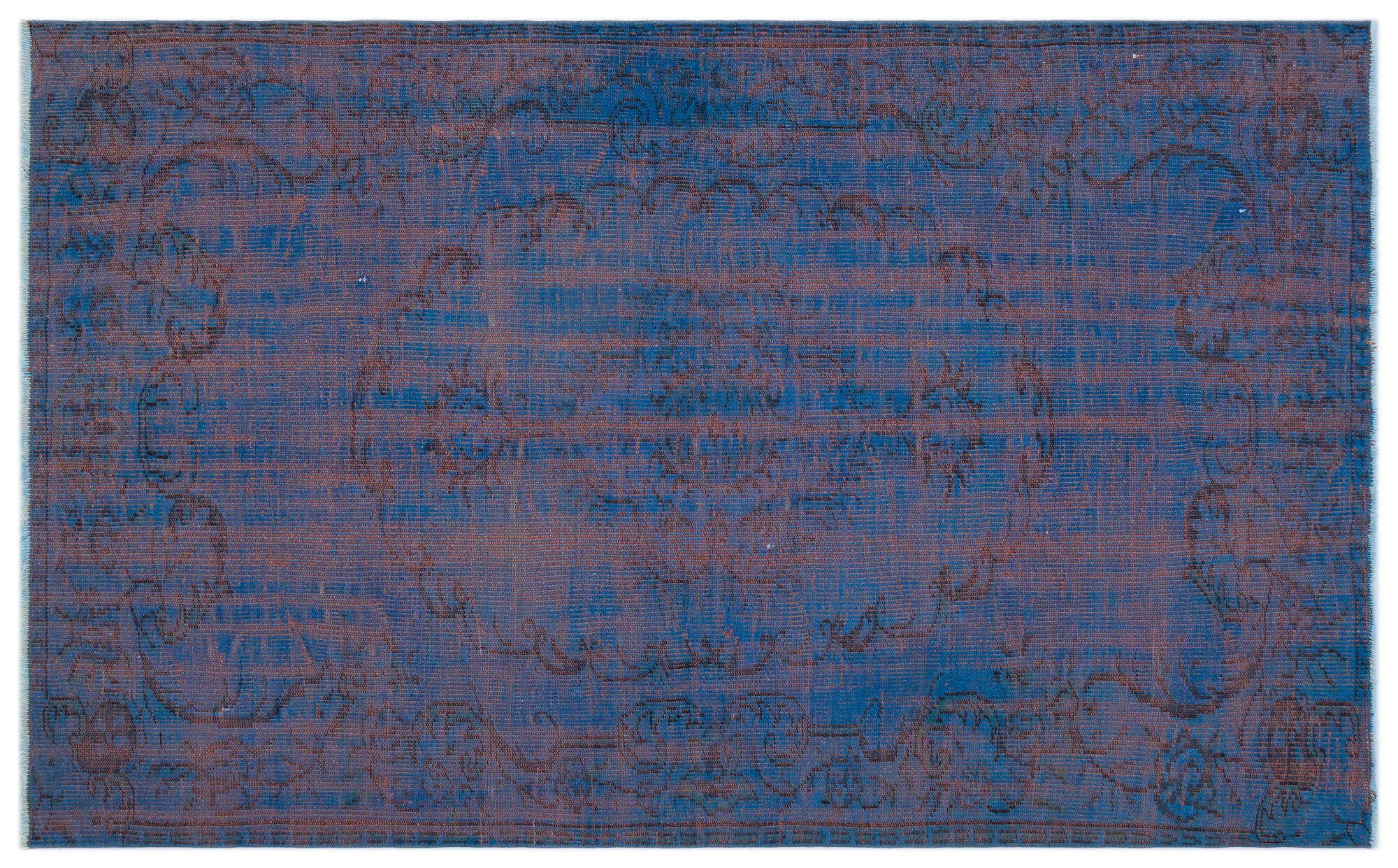 Apex Vintage Halı Mavi 23877 149x 240cm