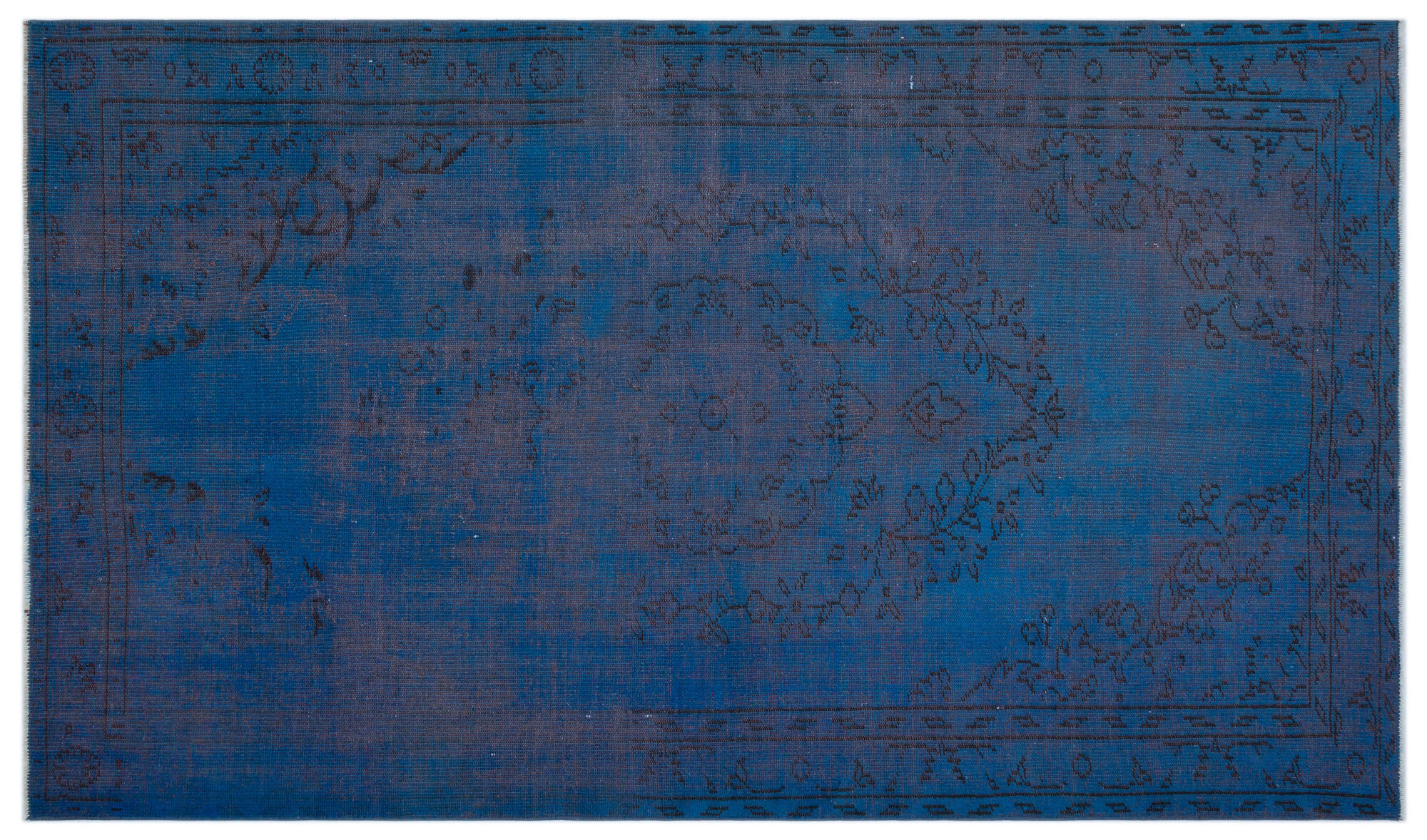 Apex Vintage Halı Mavi 23878 166x 281cm