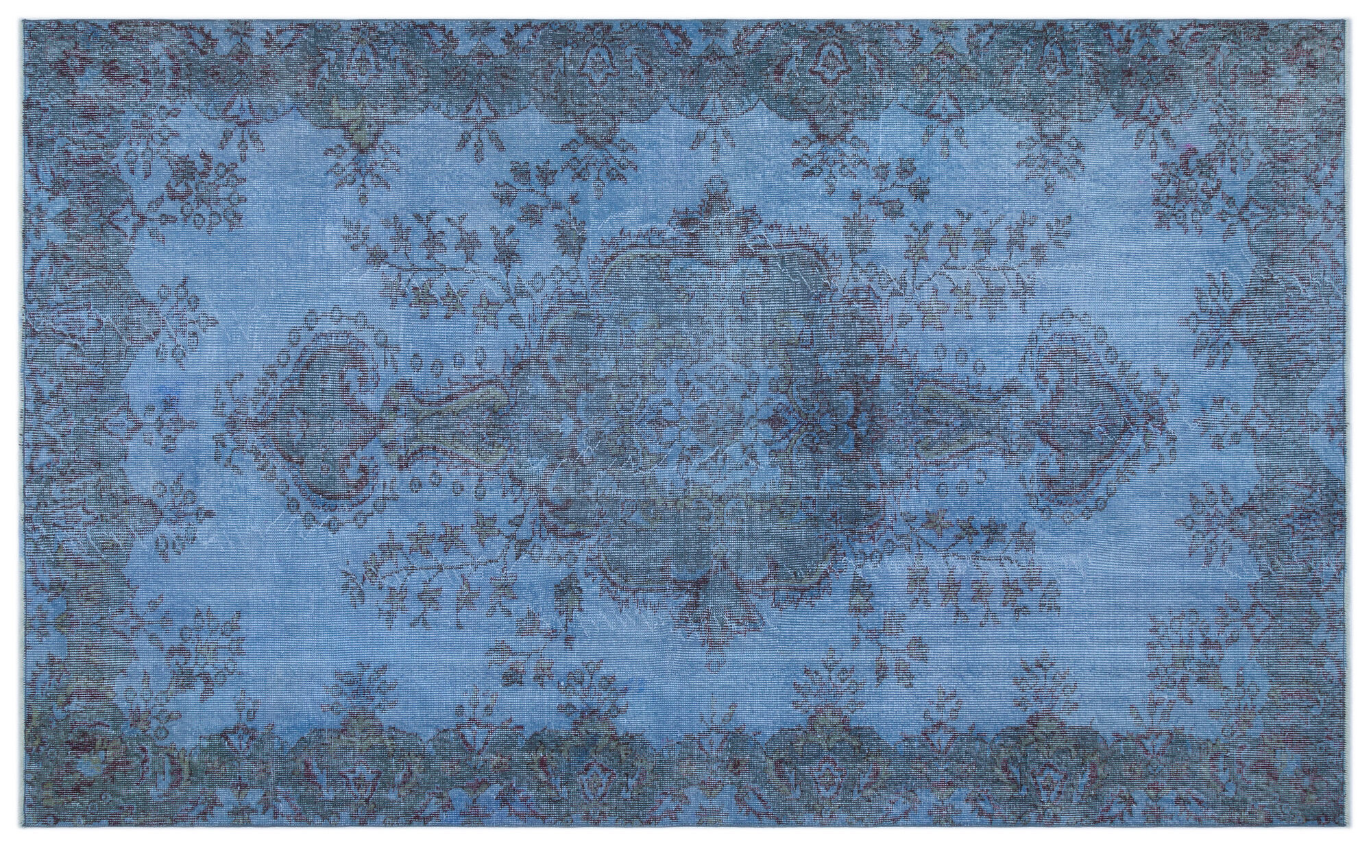 Apex Vintage Halı Mavi 23879 168x 275cm
