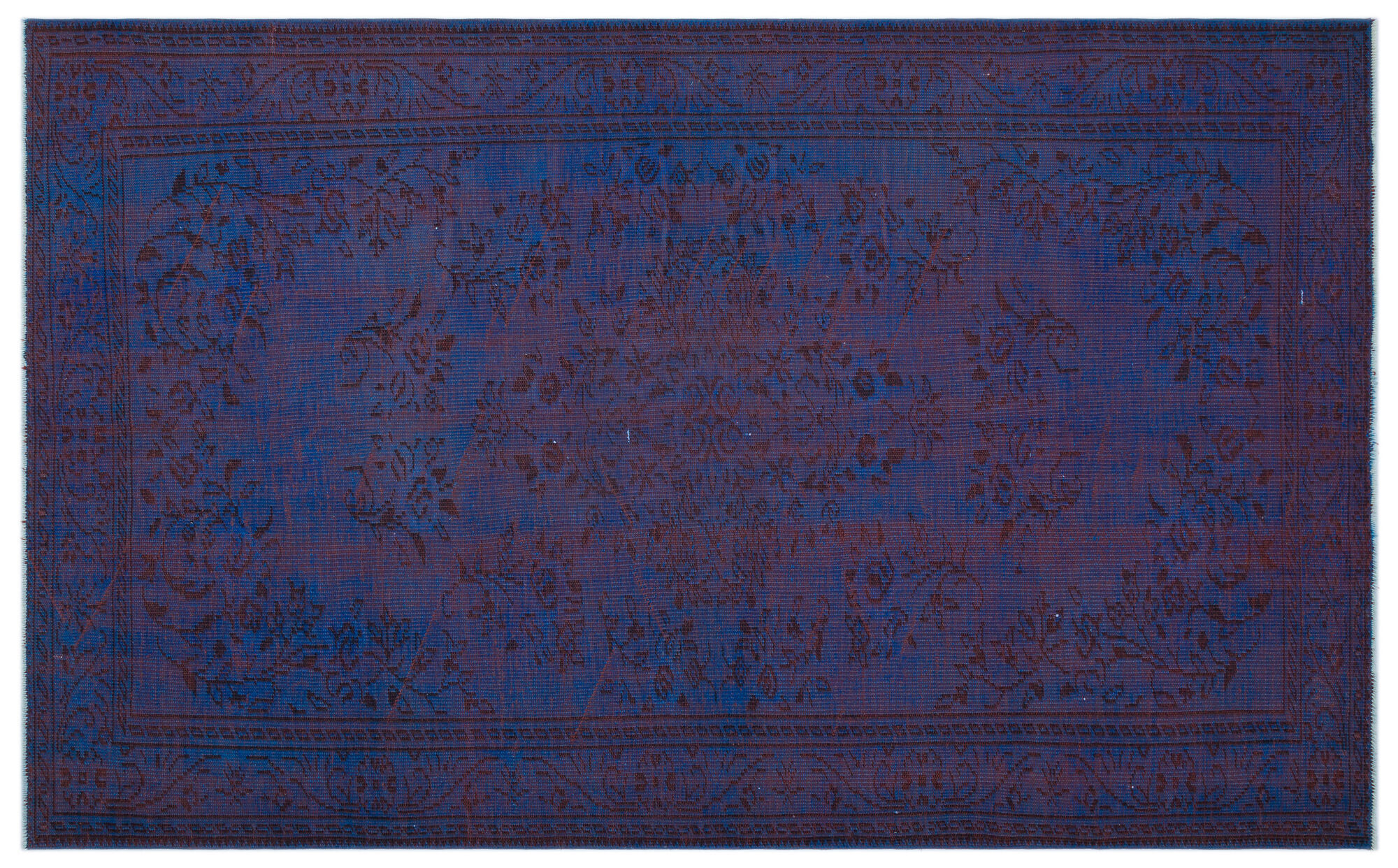 Apex Vintage Halı Mavi 23884 179x 294cm