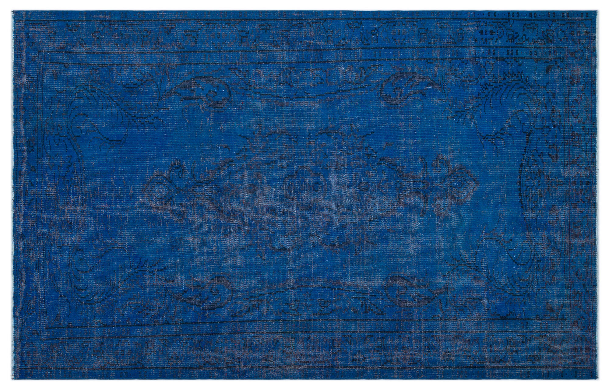 Apex Vintage Halı Mavi 23903 167x 270cm