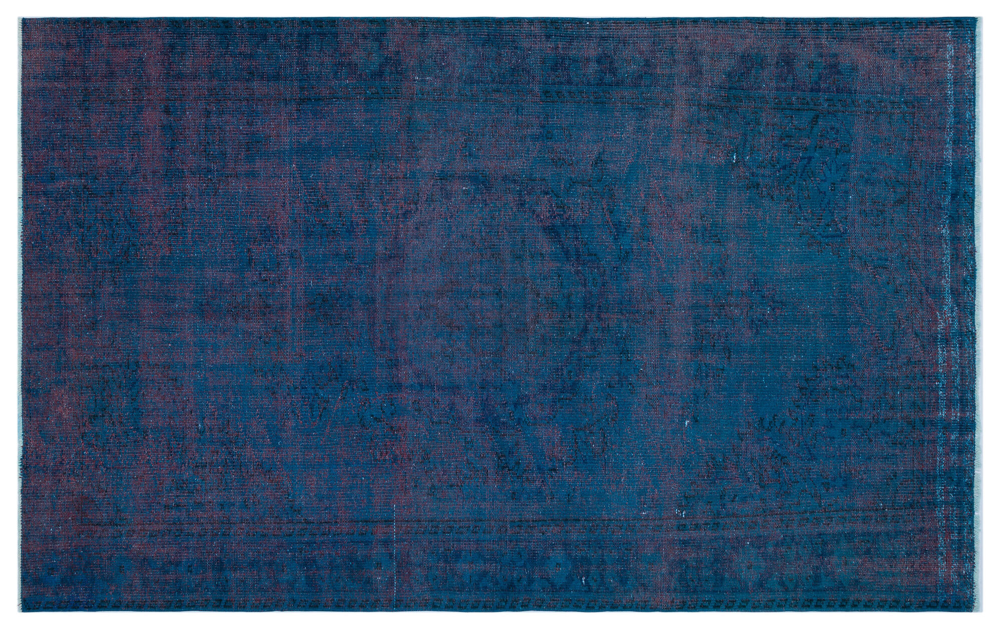 Apex Vintage Halı Mavi 25663 166x 270cm