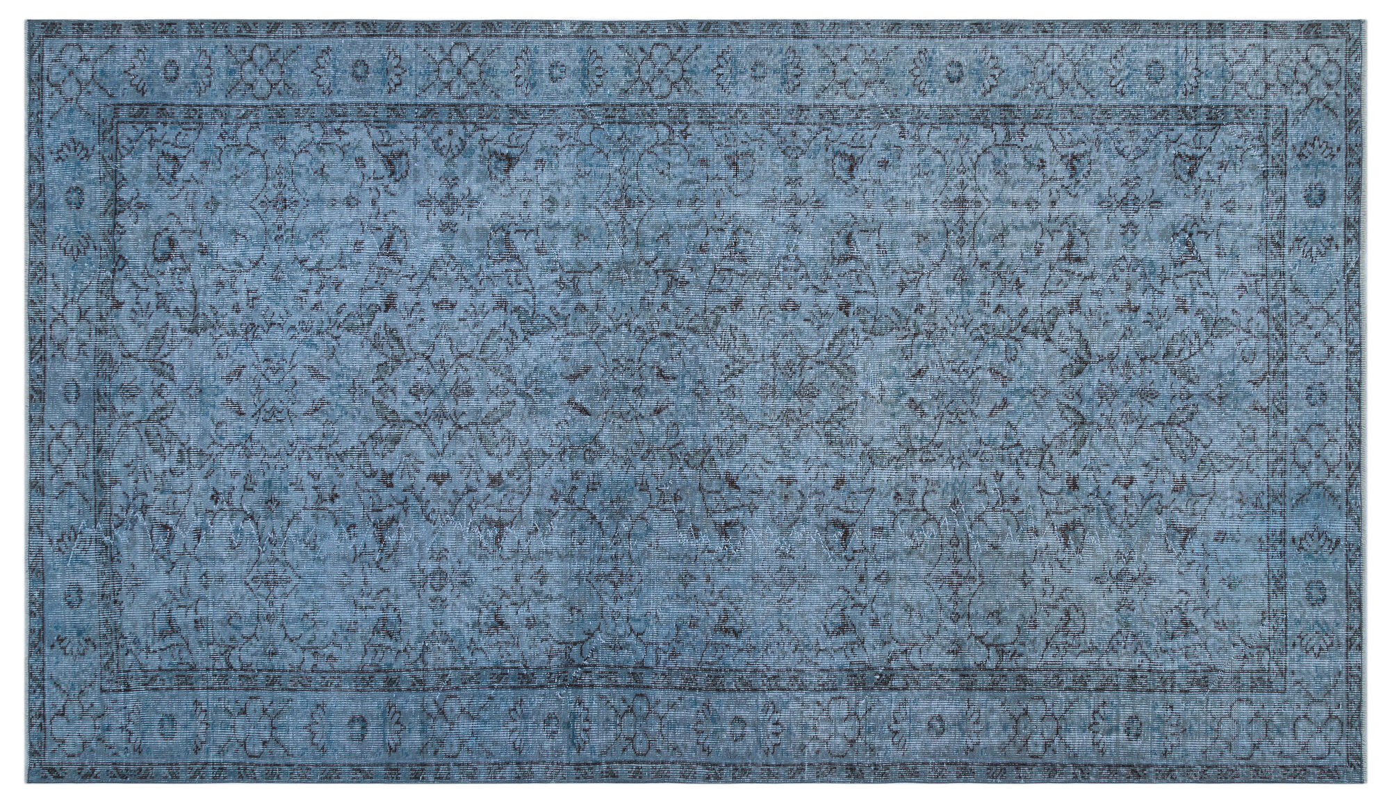 Apex Vintage Halı Mavi 26890 166x 292cm