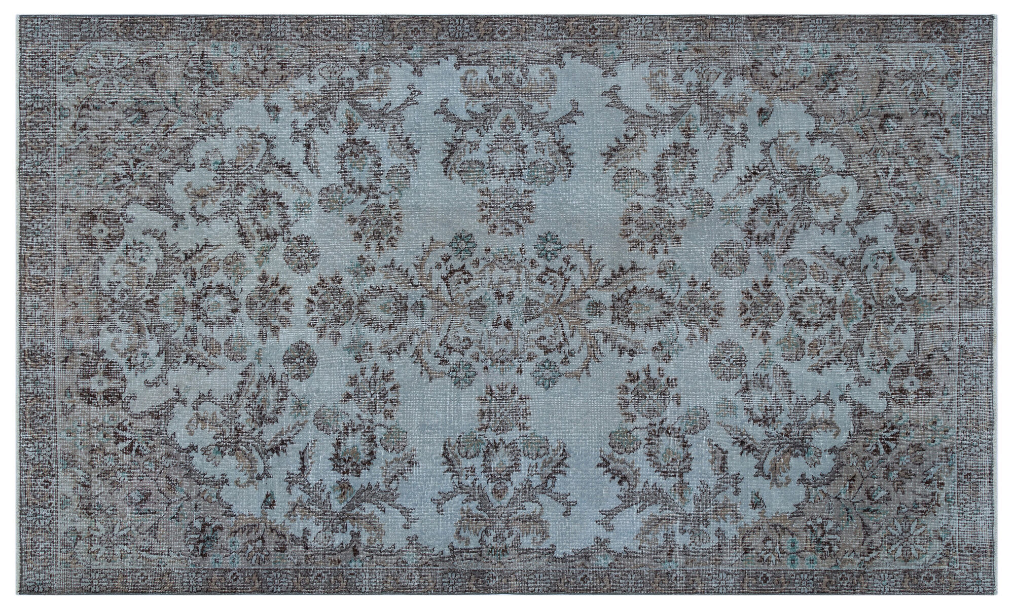 Apex Vintage Halı Mavi 26895 165x 271cm