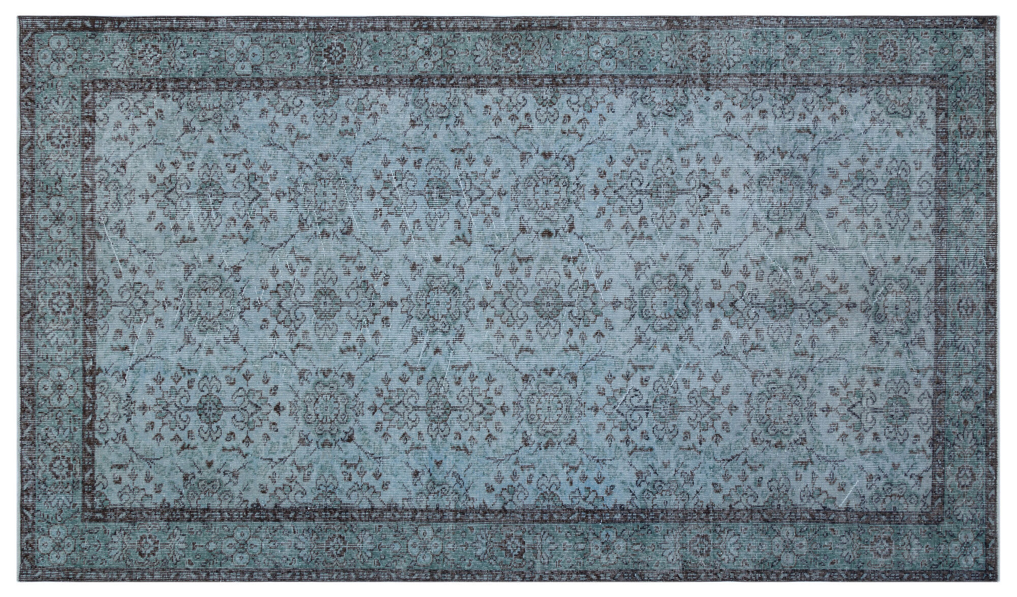 Apex Vintage Halı Mavi 26896 162x 280cm
