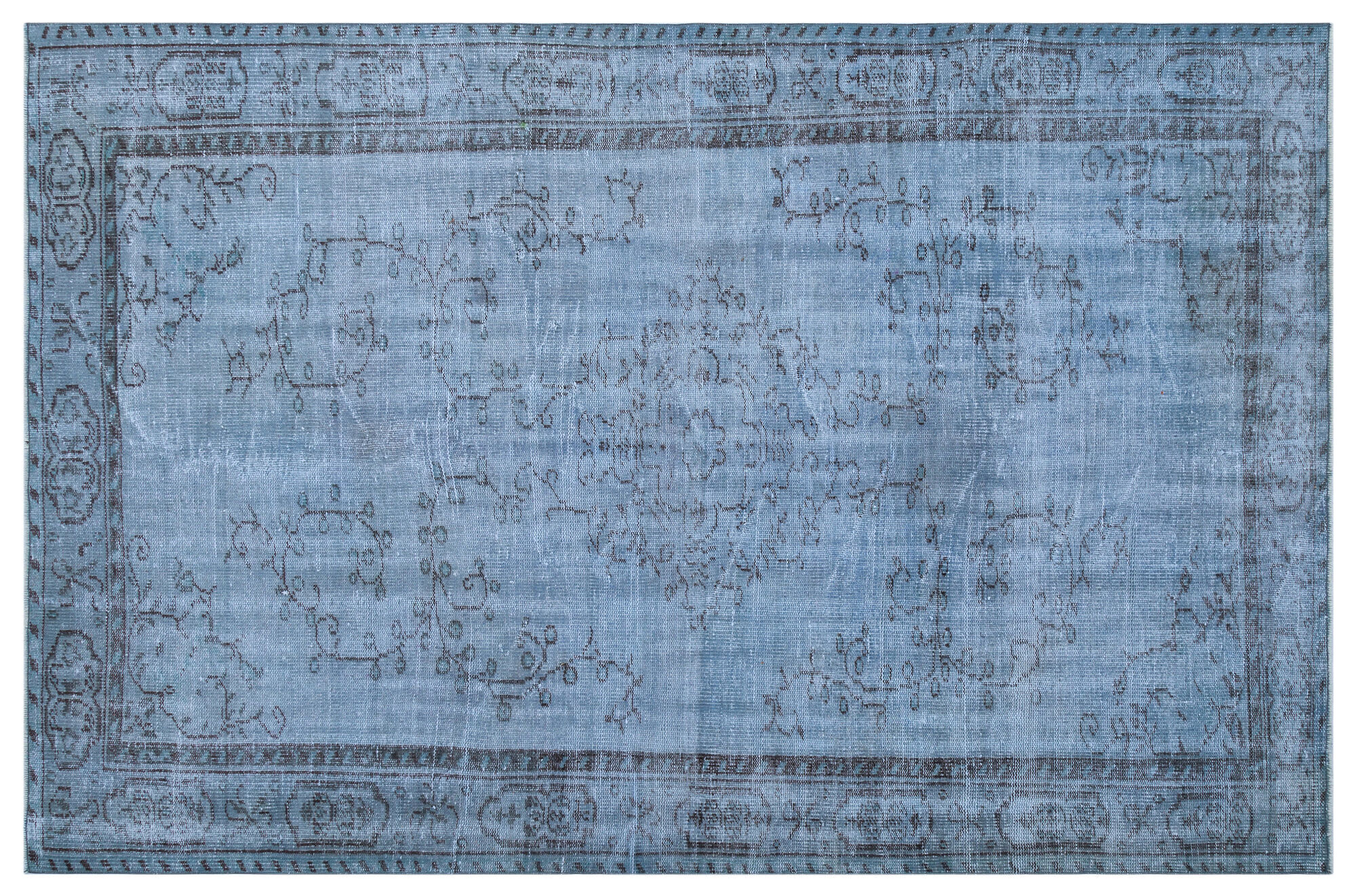 Apex Vintage Halı Mavi 26968 175x 264cm