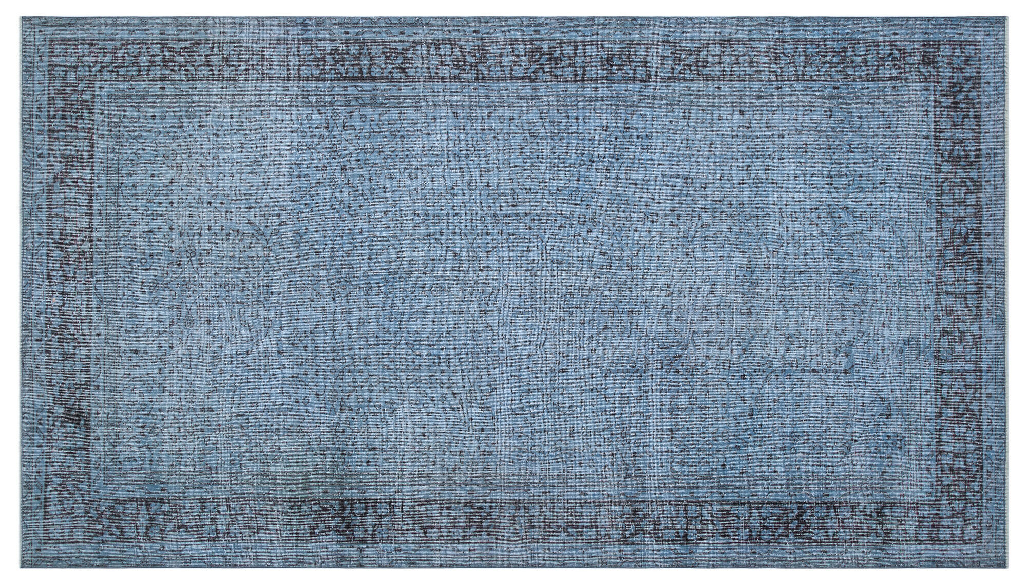 Apex Vintage Halı Mavi 27059 177x 315cm