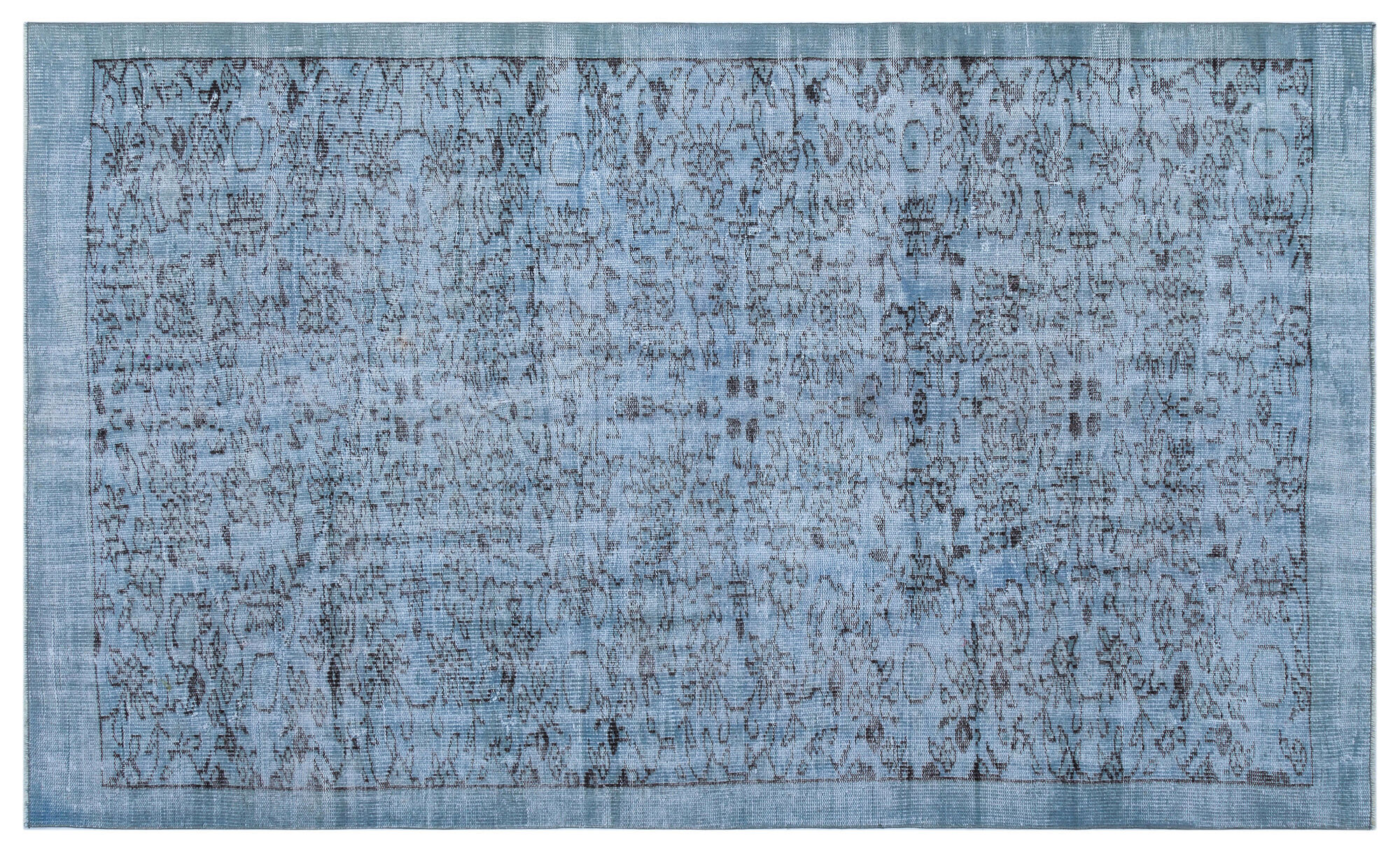 Apex Vintage Halı Mavi 27133 155x 260cm