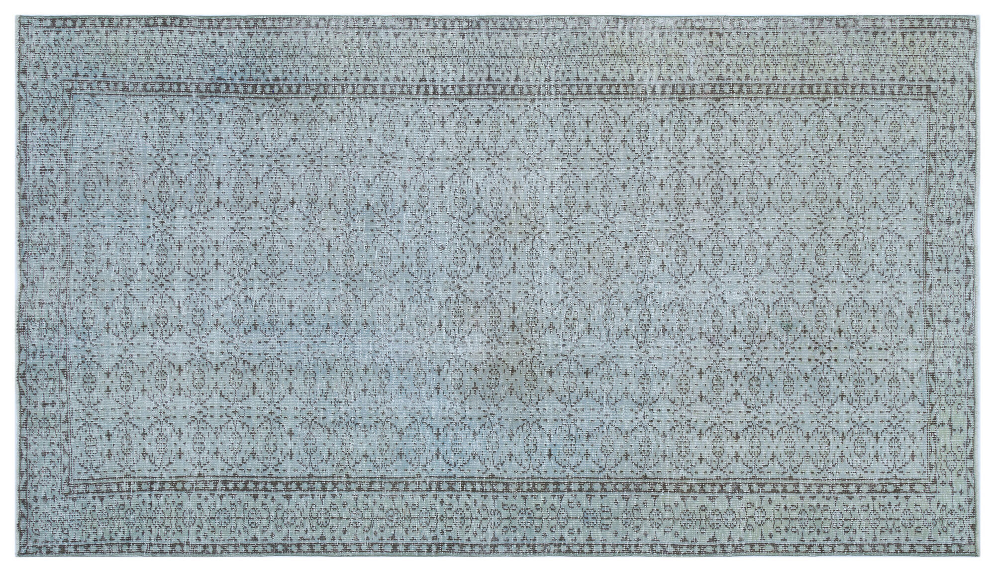 Apex Vintage Halı Mavi 27407 158x 280cm