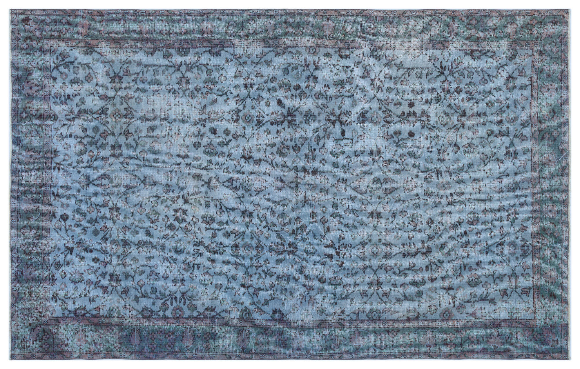 Apex Vintage Halı Mavi 27441 175x 280cm