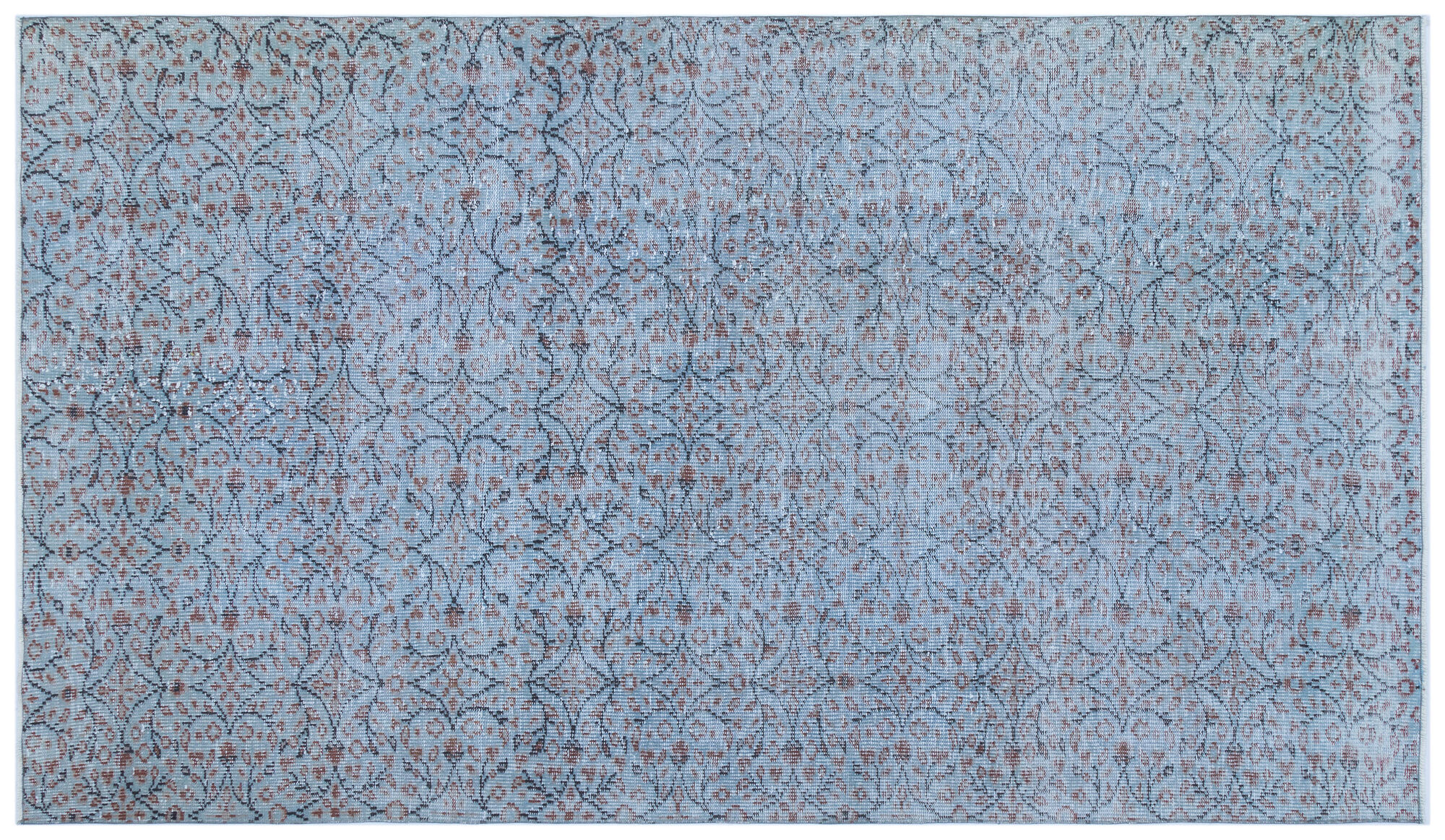 Apex Vintage Halı Mavi 27555 154x 272cm