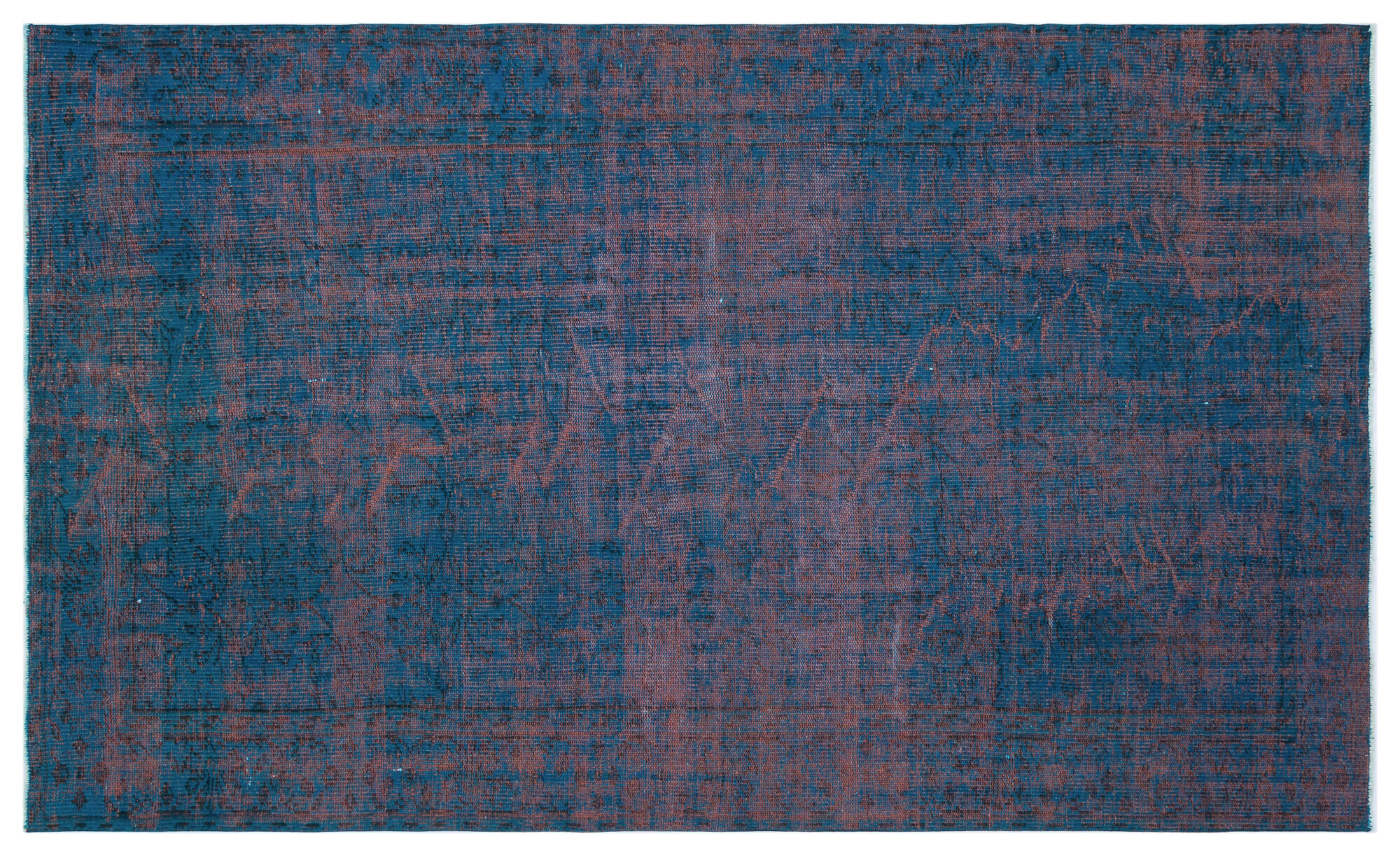 Apex Vintage Halı Mavi 27686 155x 255cm