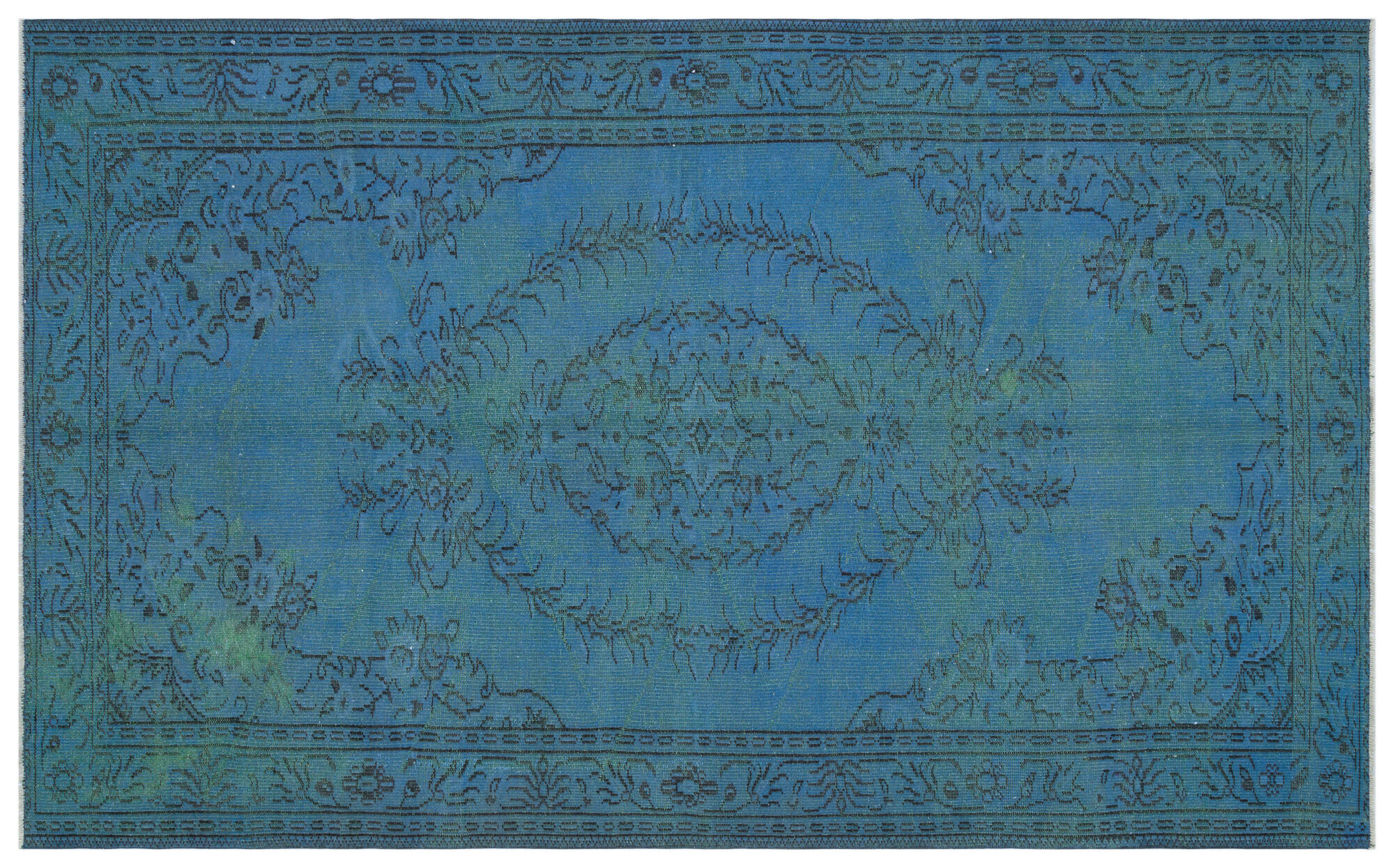 Apex Vintage Halı Mavi 28650 181x 293cm