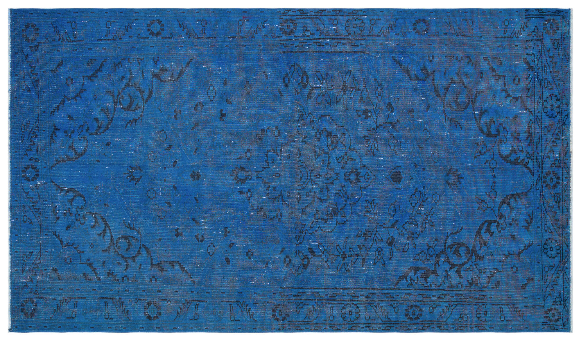 Apex Vintage Halı Mavi 28657 163x 279cm