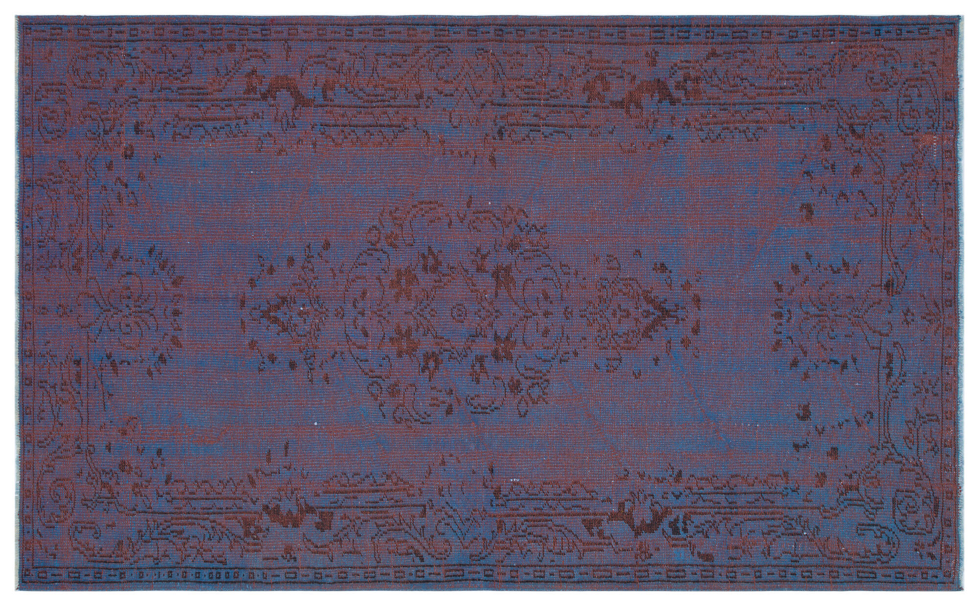 Apex Vintage Halı Mavi 28853 152x 248cm