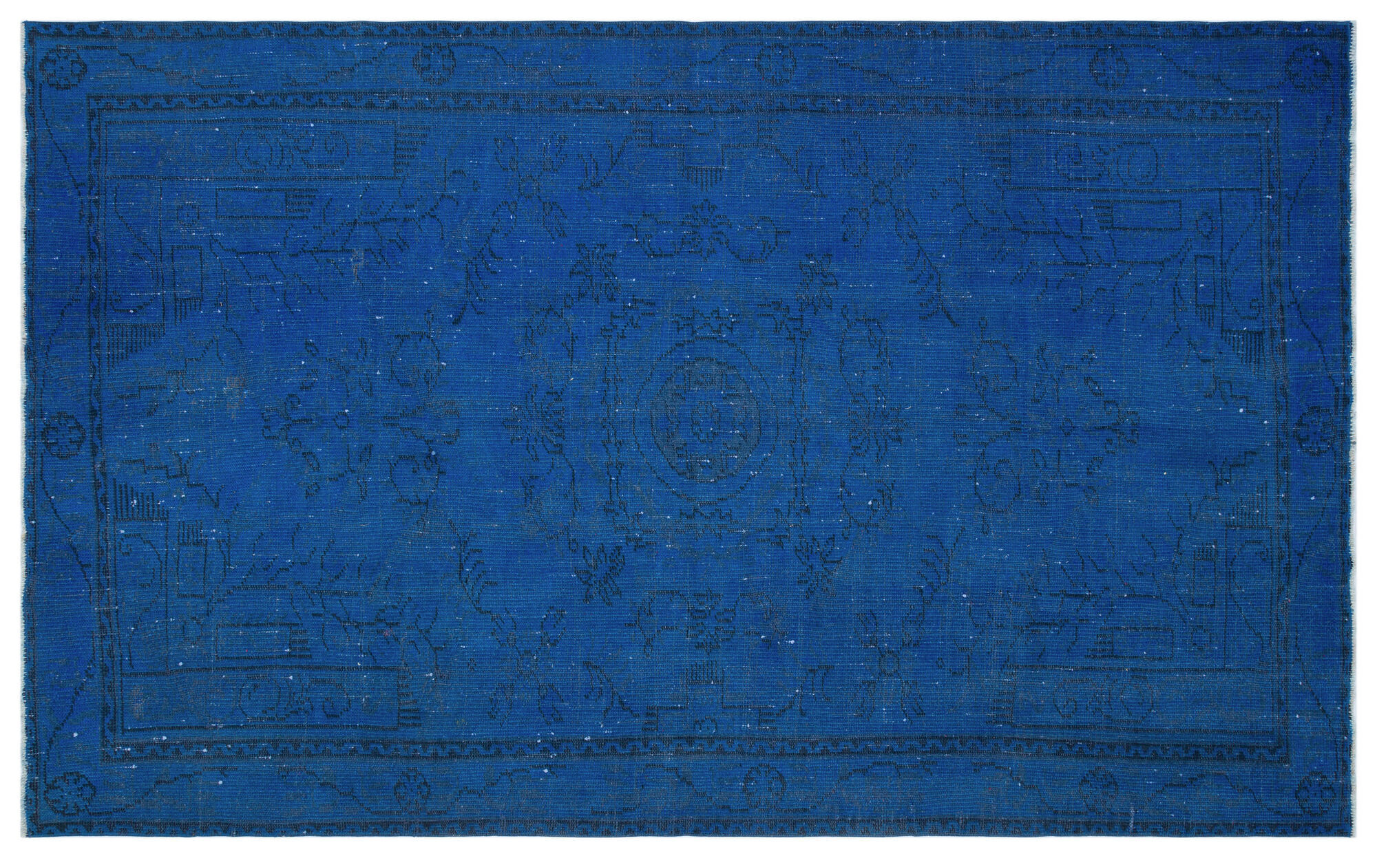 Apex Vintage Halı Mavi 28905 173x 273cm
