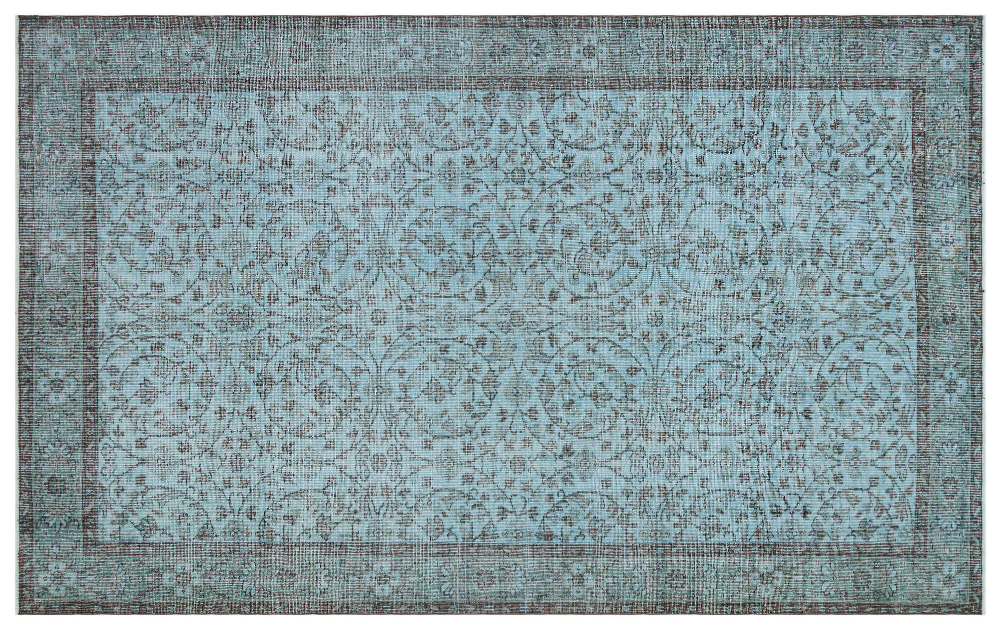 Apex Vintage Halı Mavi 29596 189x 294cm