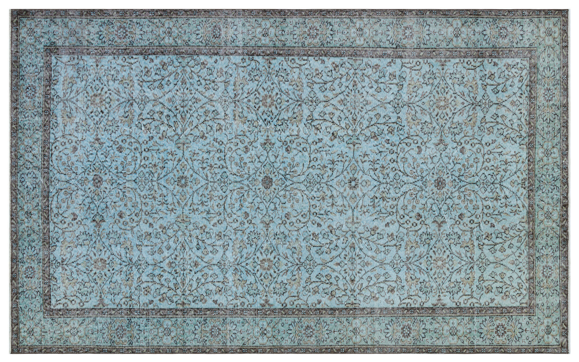 Apex Vintage Halı Mavi 29602 171x 278cm