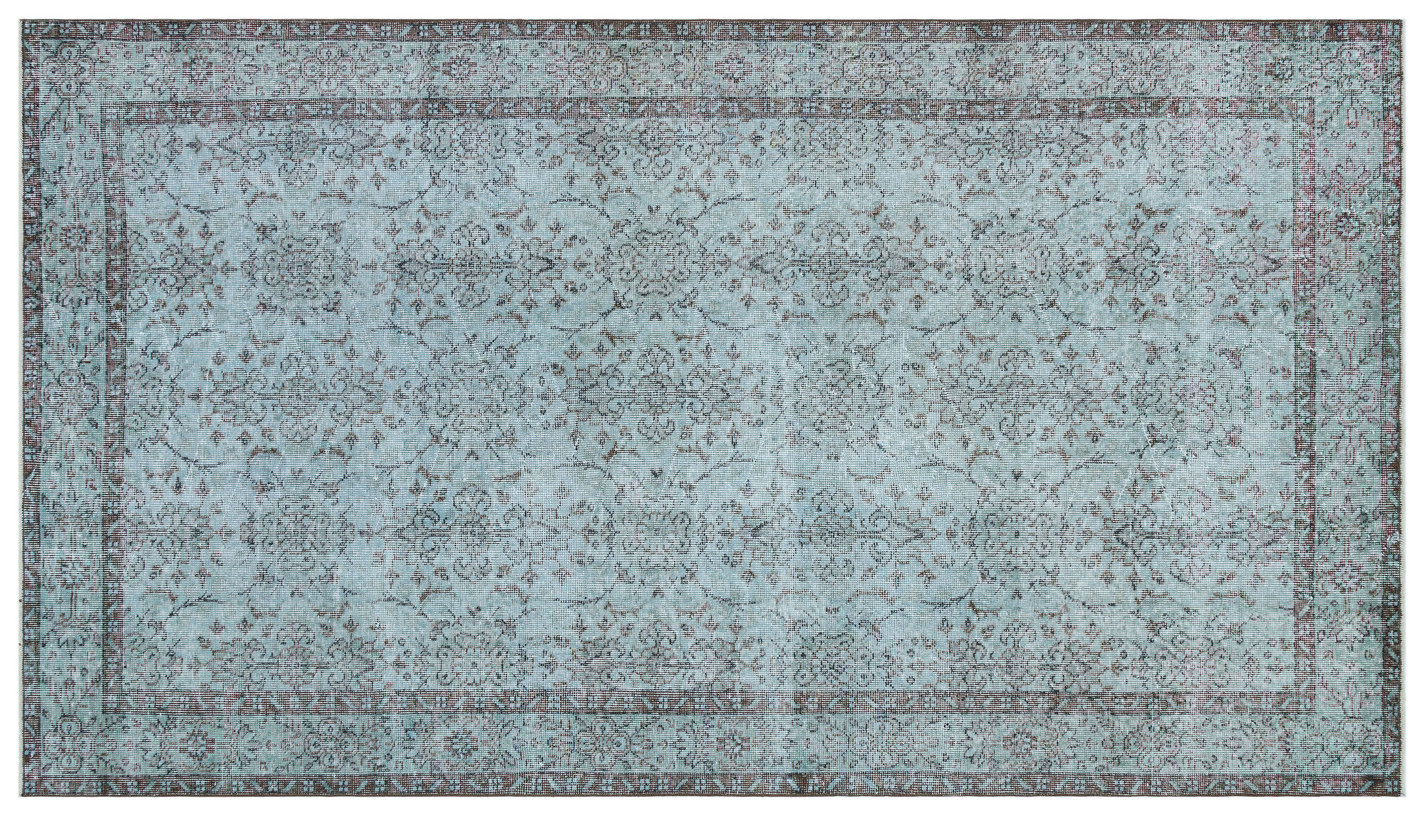 Apex Vintage Halı Mavi 29764 158x 283cm