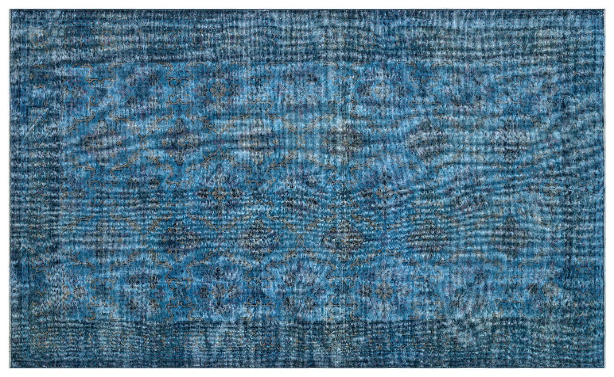 Apex Vintage Halı Mavi 29961 176x 289cm