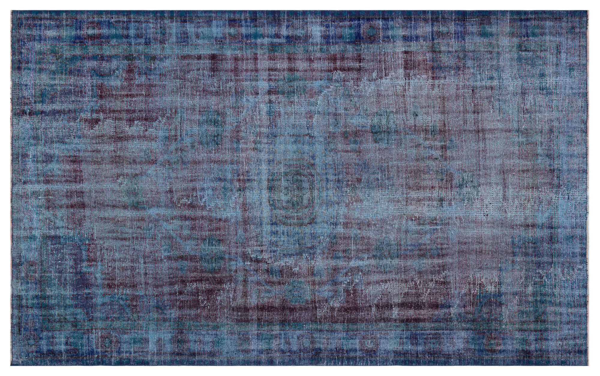 Apex Vintage Halı Mavi 31067 187x 304cm