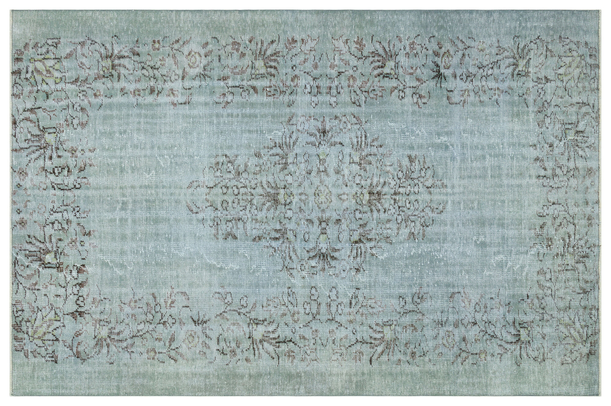 Apex Vintage Halı Mavi 34322 186x 282cm