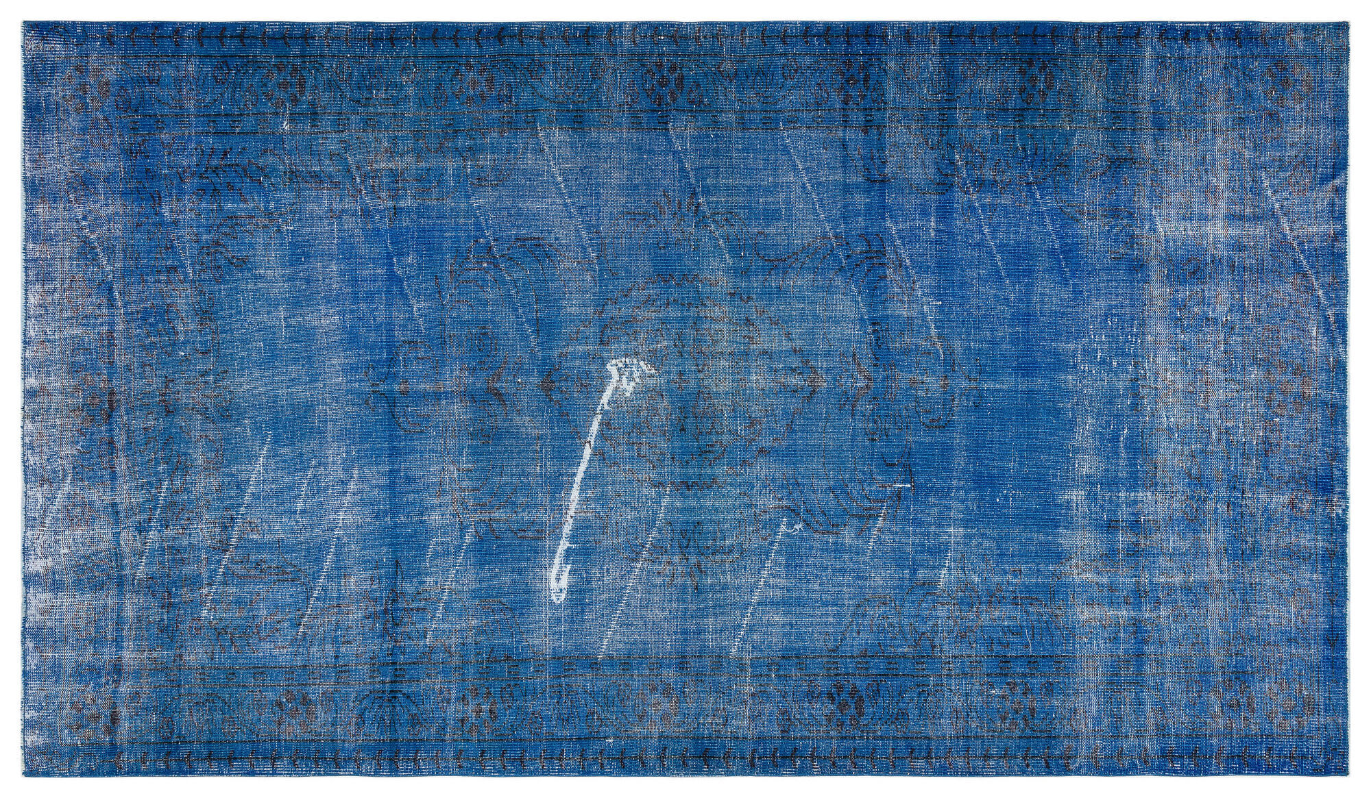 Apex Vintage Halı Mavi 36021 168x 294cm