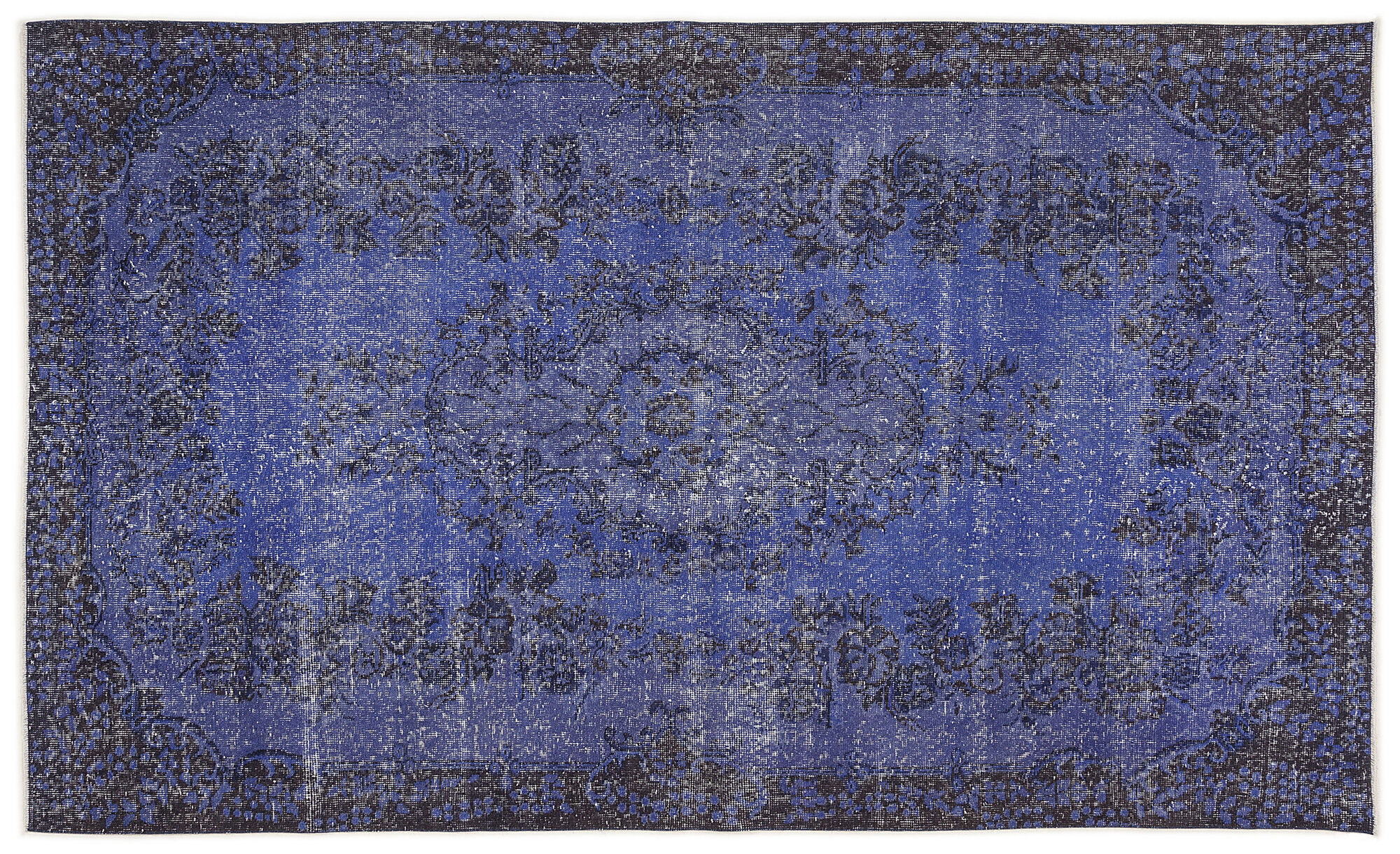 Apex Vintage Halı Mavi 7651 173x 286cm