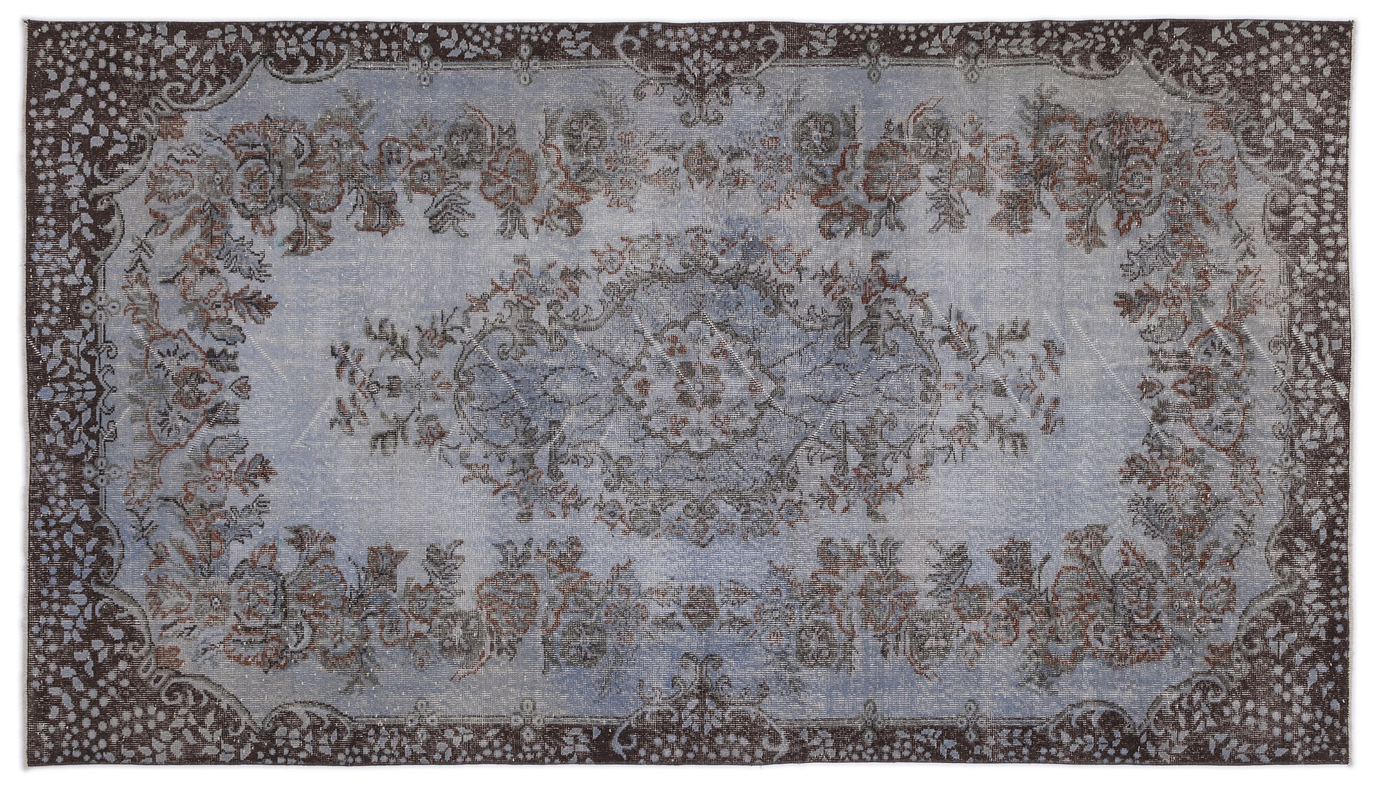 Apex Vintage Halı Mavi 8560 170x 304cm