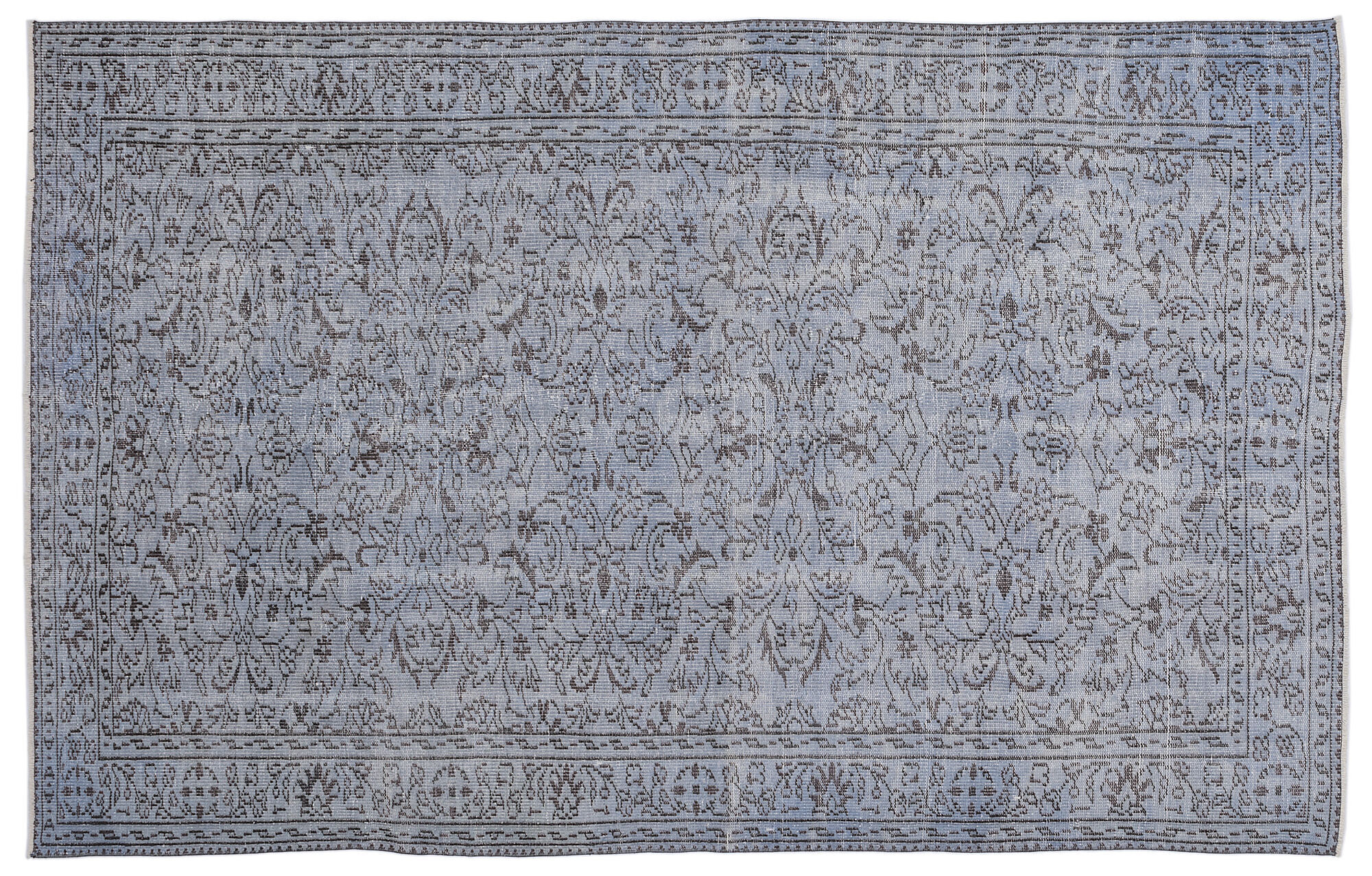 Apex Vintage Halı Mavi 8671 174x 272cm