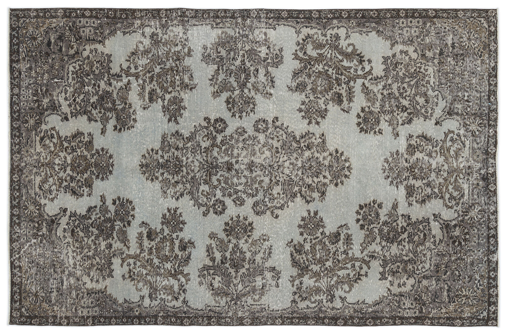 Apex Vintage Halı Mavi 9503 166x 252cm