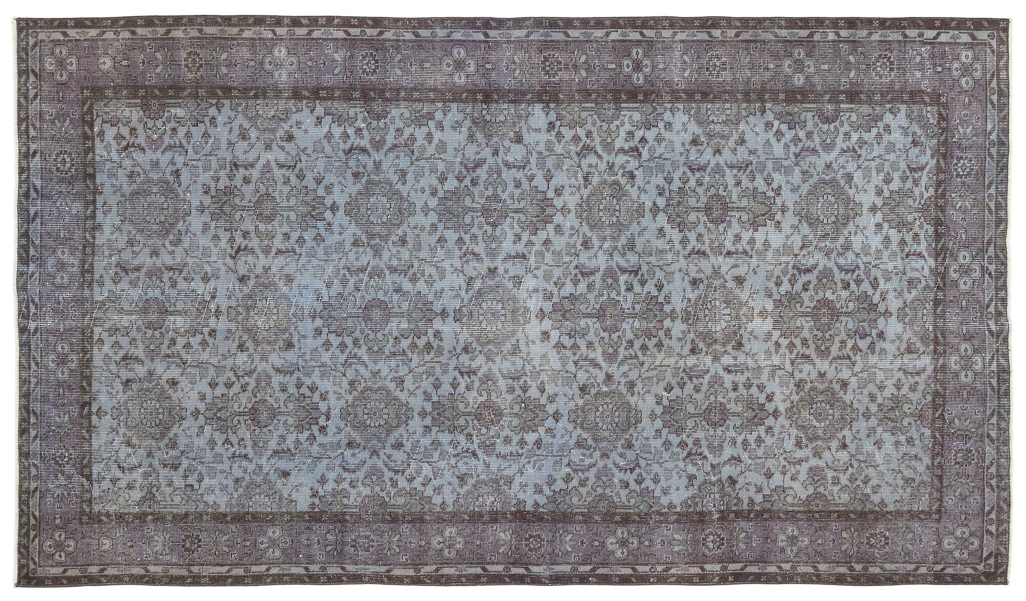Apex Vintage Halı Mavi 9864 166x 293cm