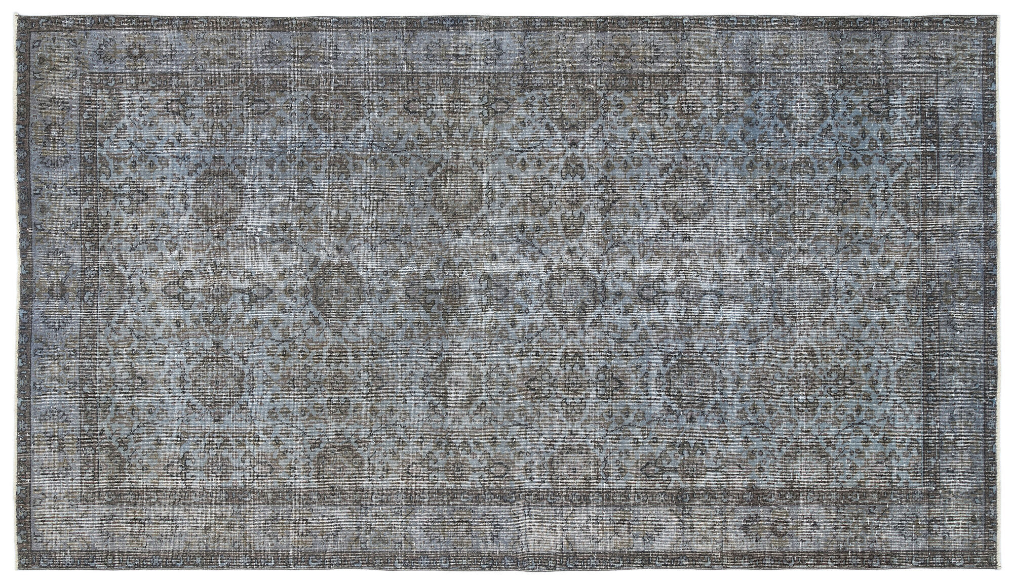 Apex Vintage Halı Mavi 9882 163x 291cm