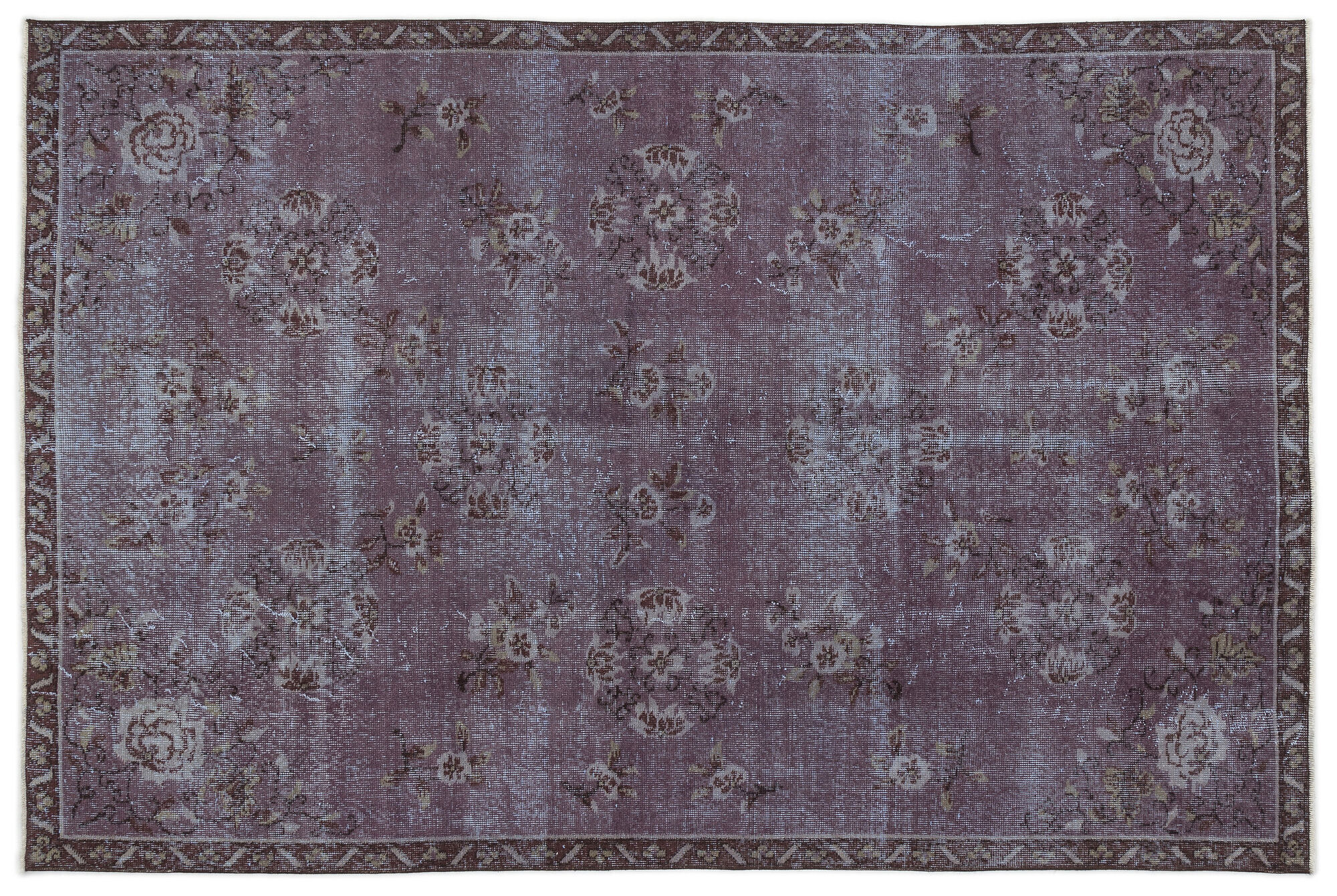 Apex Vintage Halı Mor 14946 172X259cm