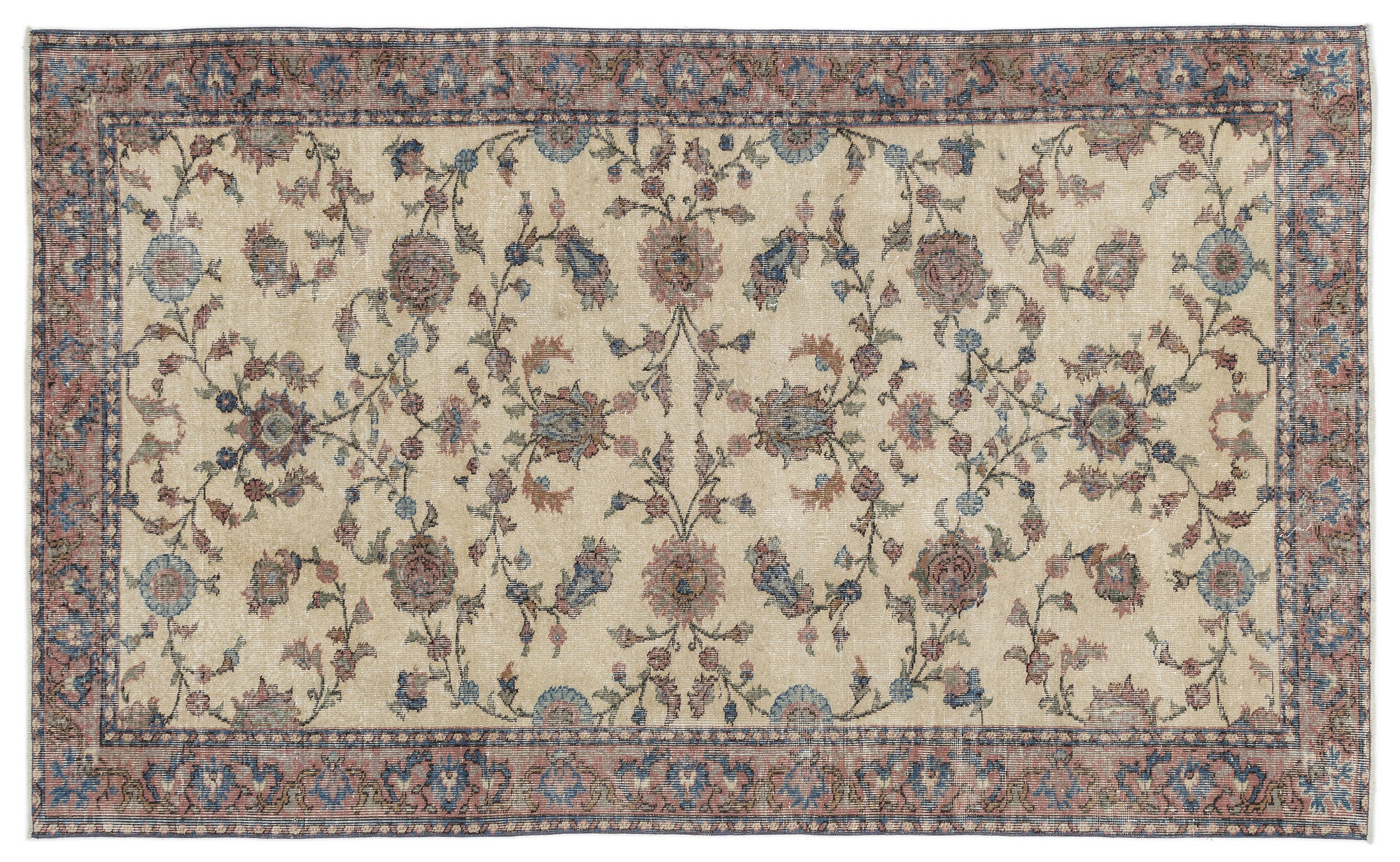 Apex Vintage Halı Naturel 10187 162 cm X 263 cm