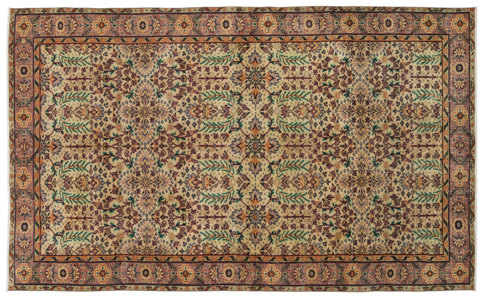 Apex Vintage Halı Naturel 10232 170 cm X 285 cm